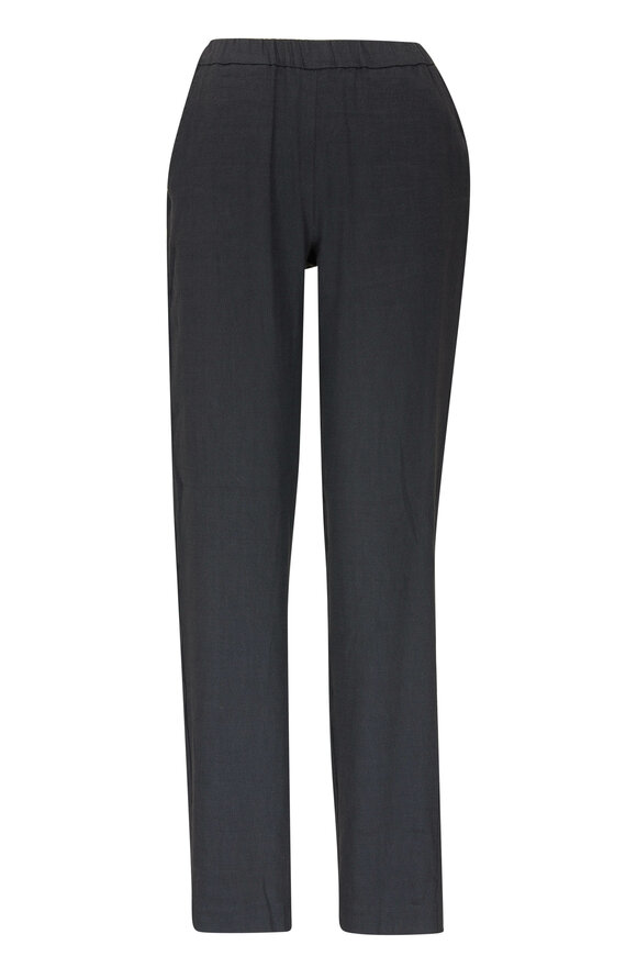 Peter Cohen - Stroll Anthracite Stretch Linen Pant