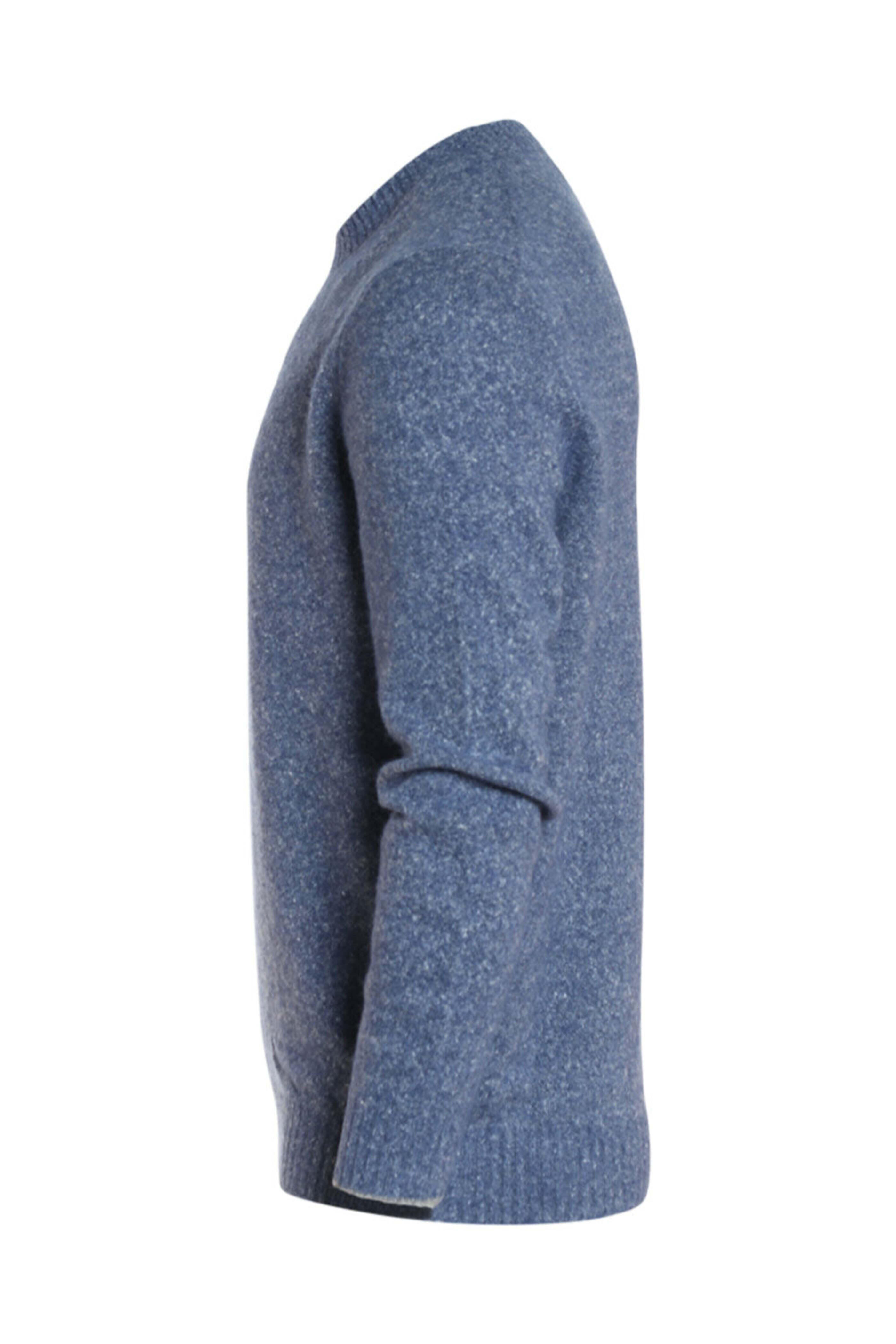 Brunello Cucinelli - Light Blue Mélange Sweater | Mitchell