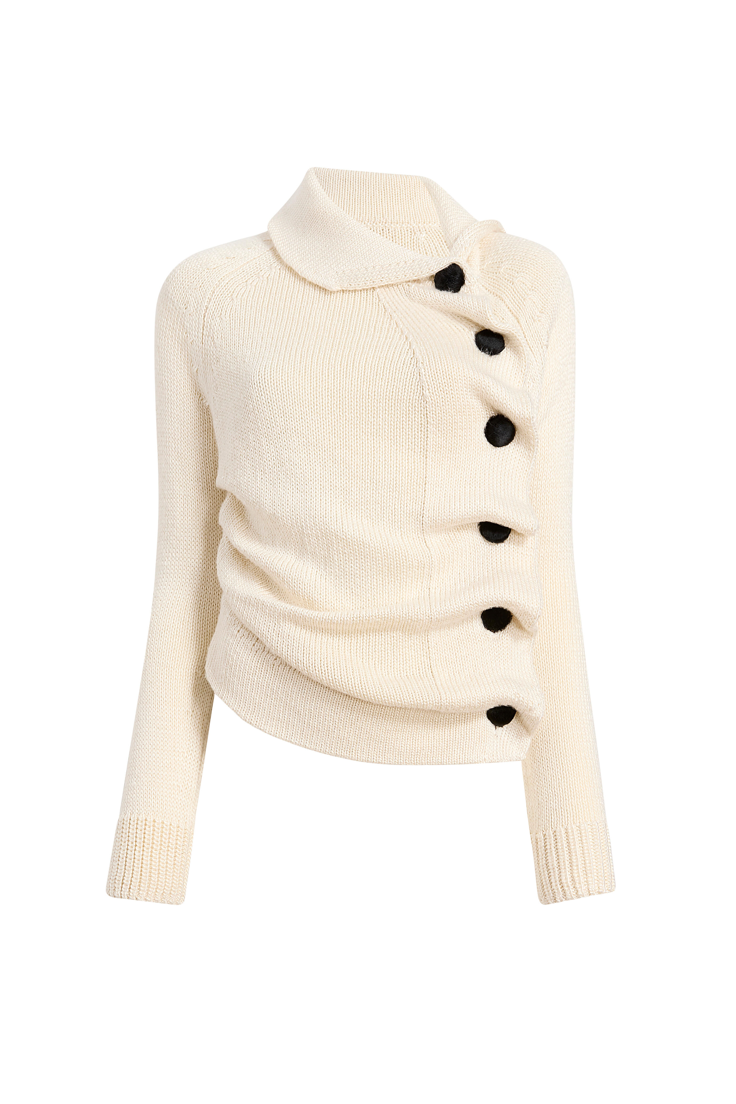 Khaite - Lorrai Glaze Hand Knit Cardigan