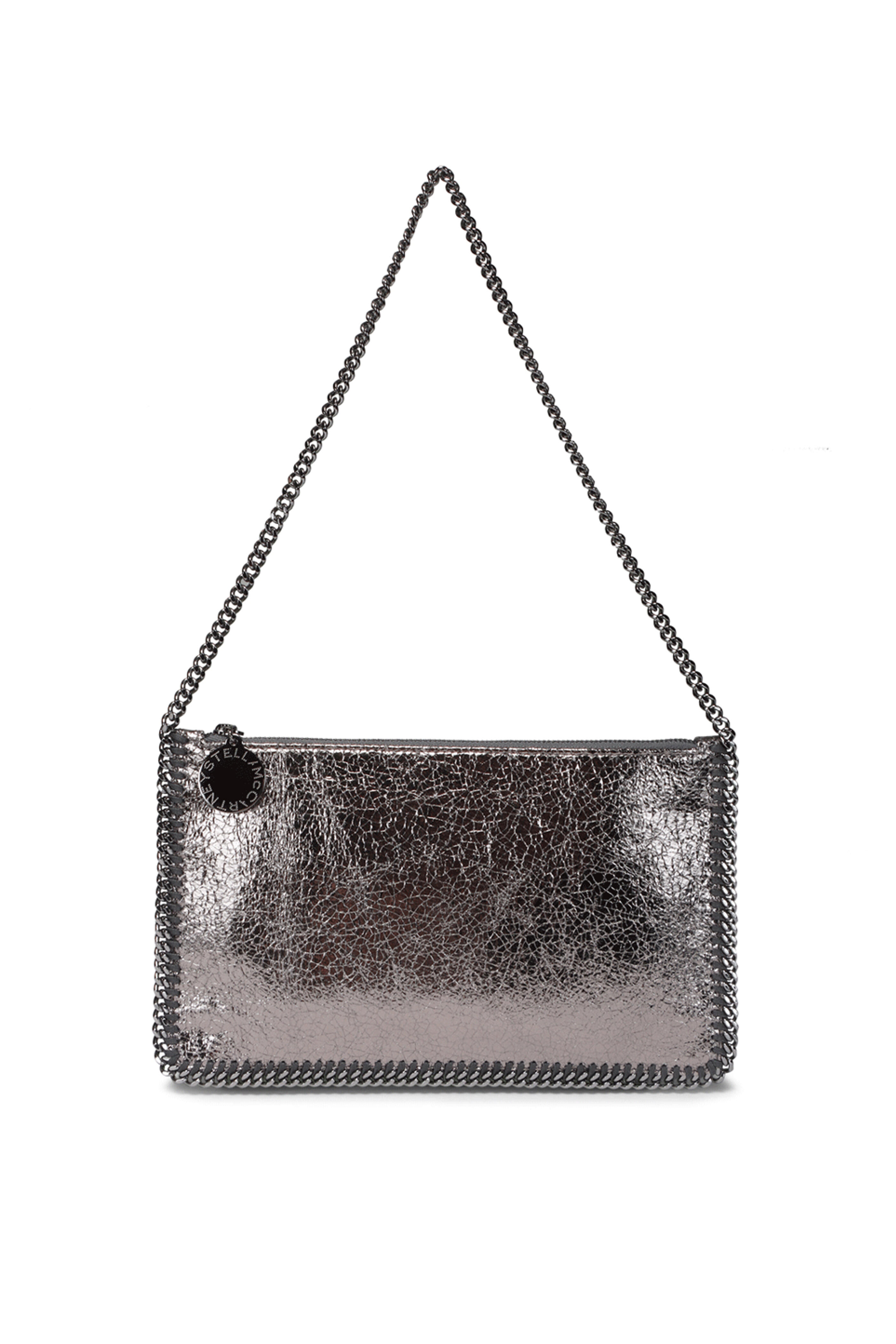 Stella McCartney - Small Pochette Metallic Shoulder Bag in