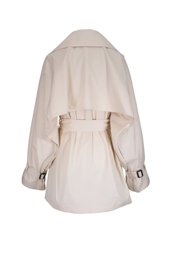 Totême Stone Washed Cotton Trench Coat - view 3