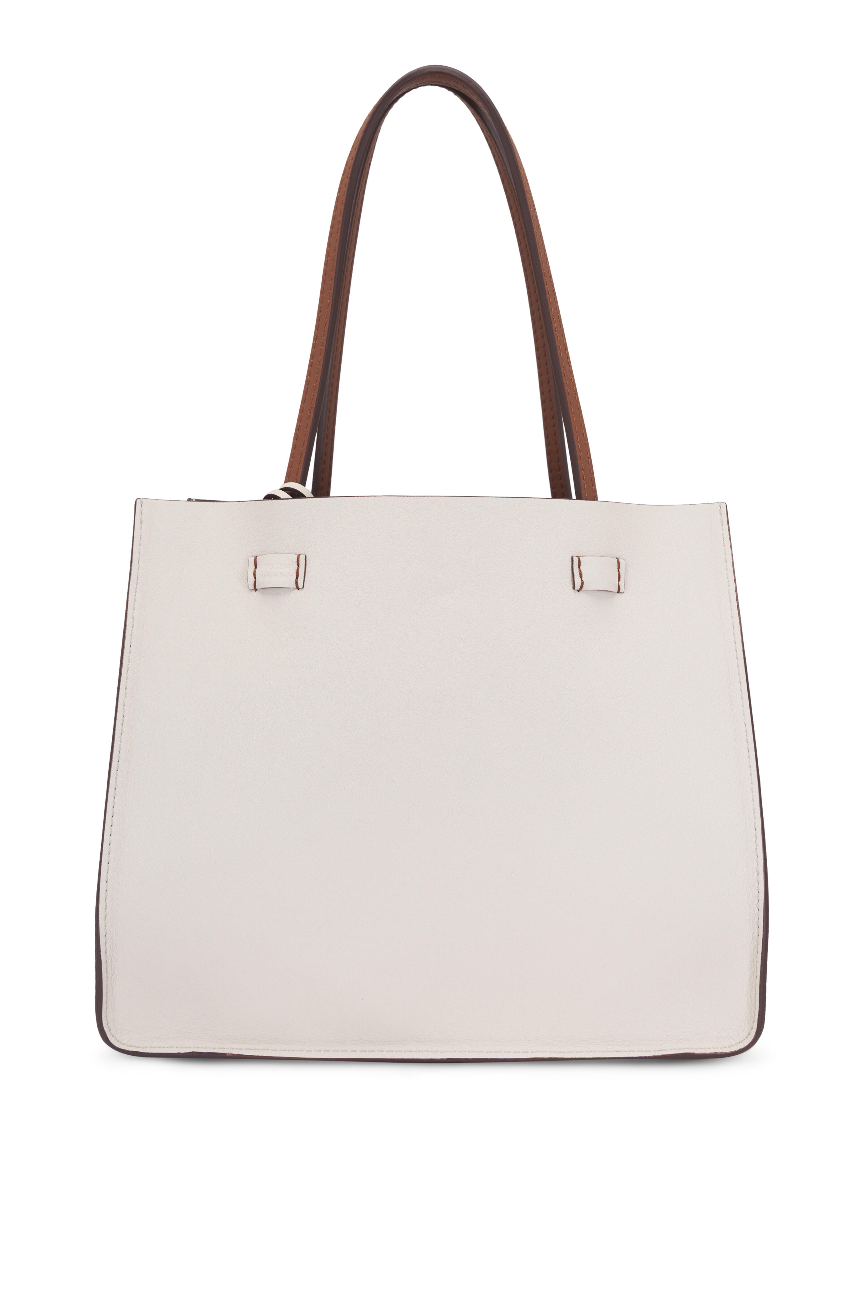 Moreau Paris - Small Vincennes Saddle Brown Reversible Tote