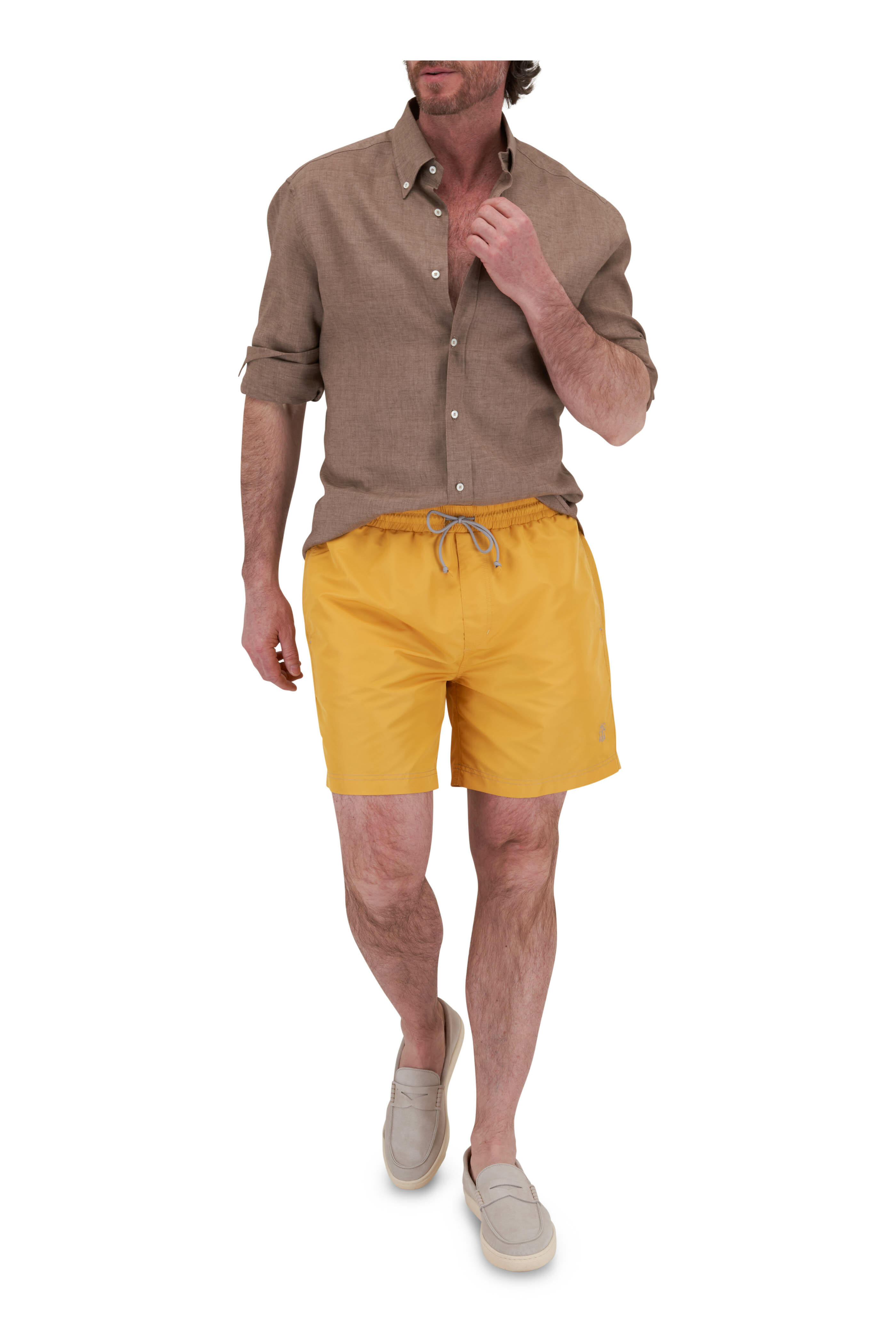 BRUNELLO CUCINELLI ポロ M Brunello Cucinelli Men's Jersey Knit Sport Shirt | Neiman Marcus