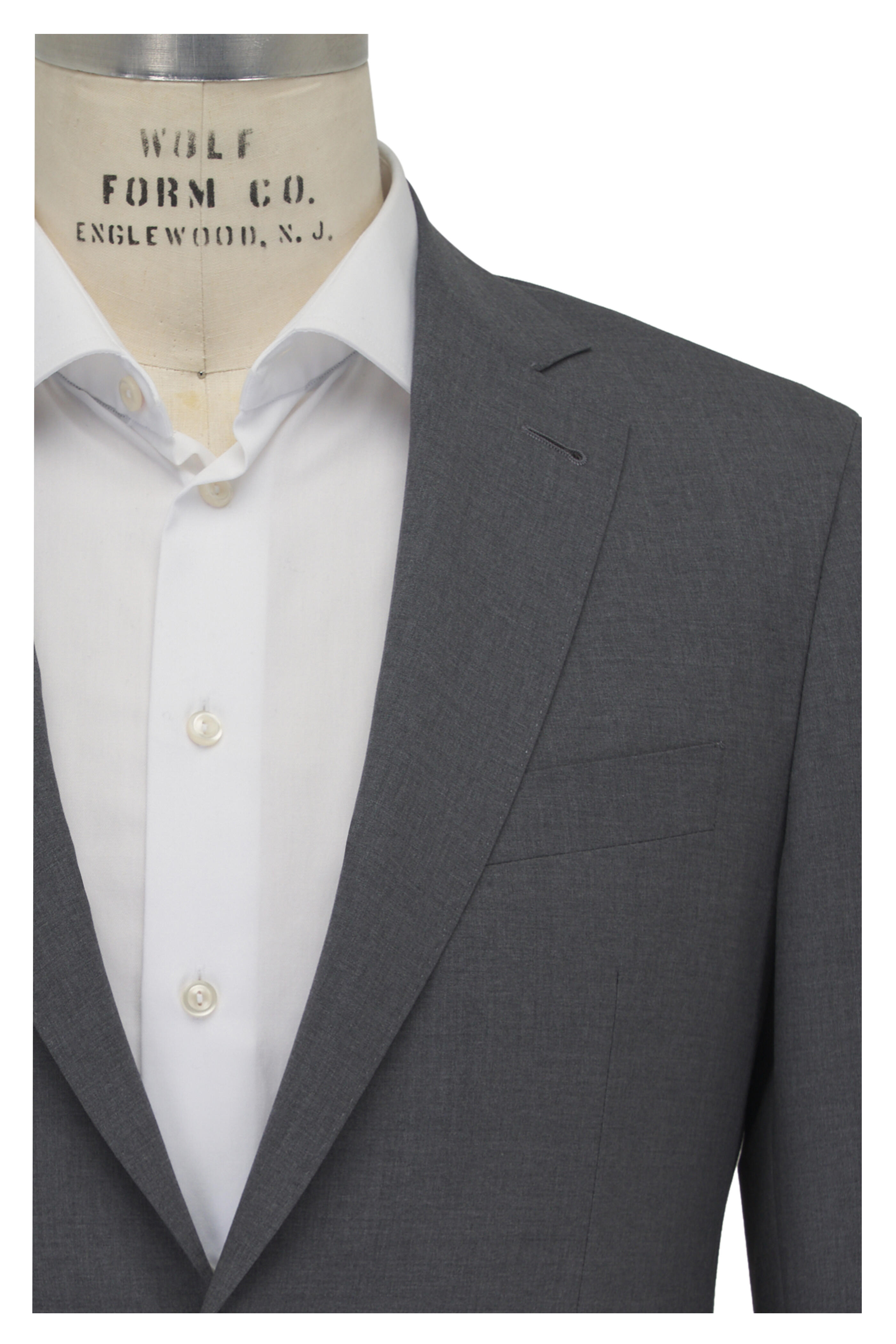 Canali - Kei Light Gray Wool Suit