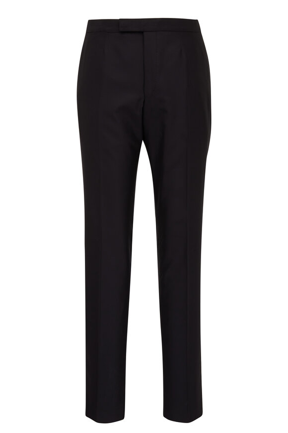 Zegna - Solid Black Trofeo™ 600 Evening Tuxedo