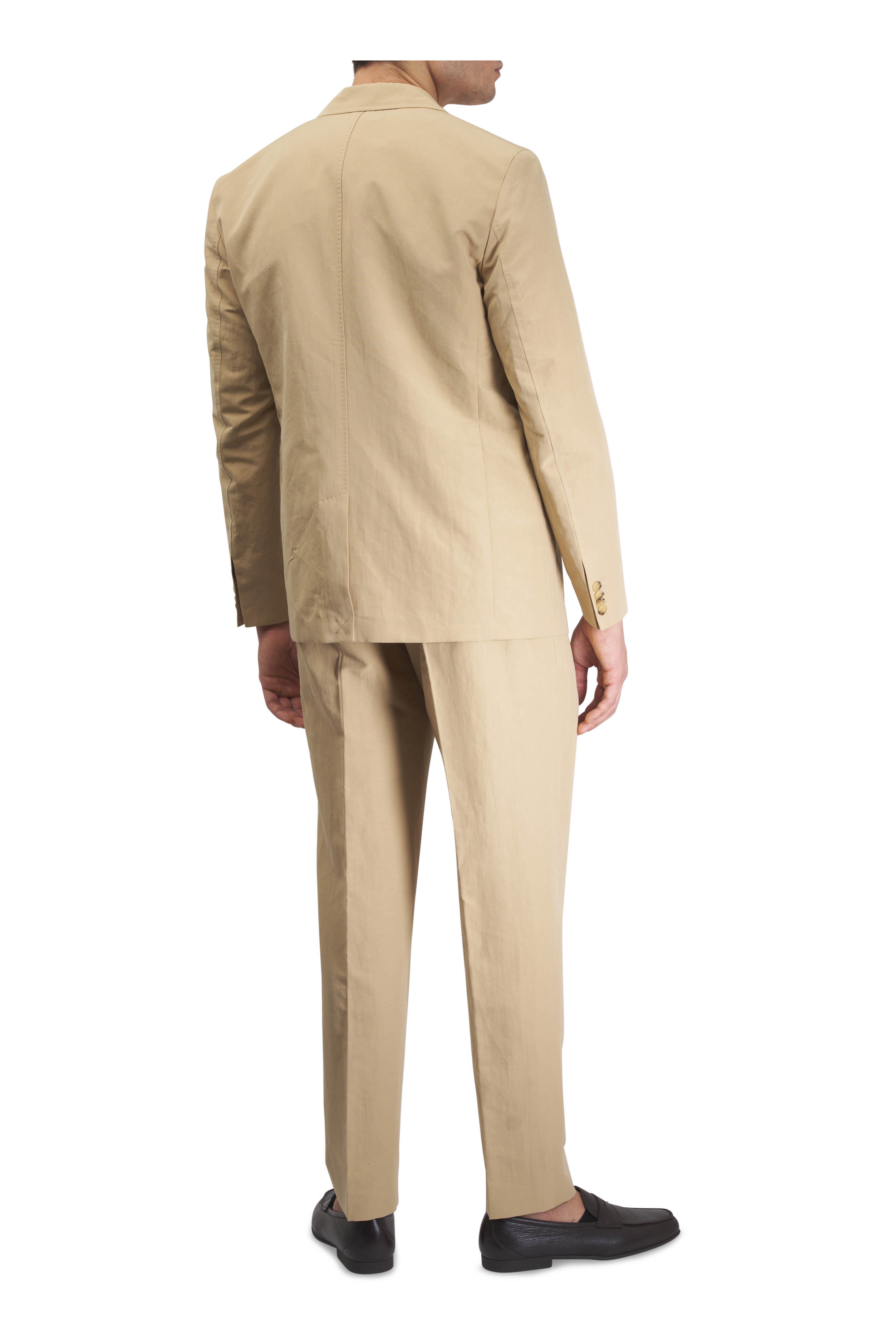 Orlebar Brown - Garret Biscuit Linen & Cotton Sportcoat