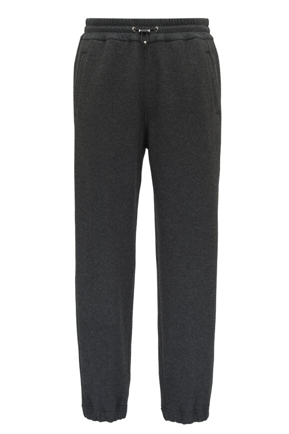 Loro Piana Embers Gray Fleece Pant