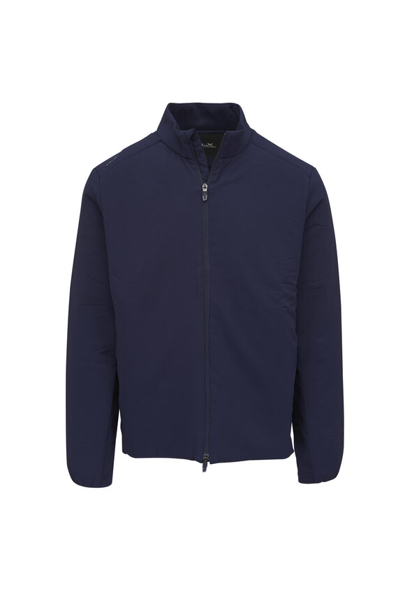 RLX Ralph Lauren Navy Tech Stretch Full Zip Jacket