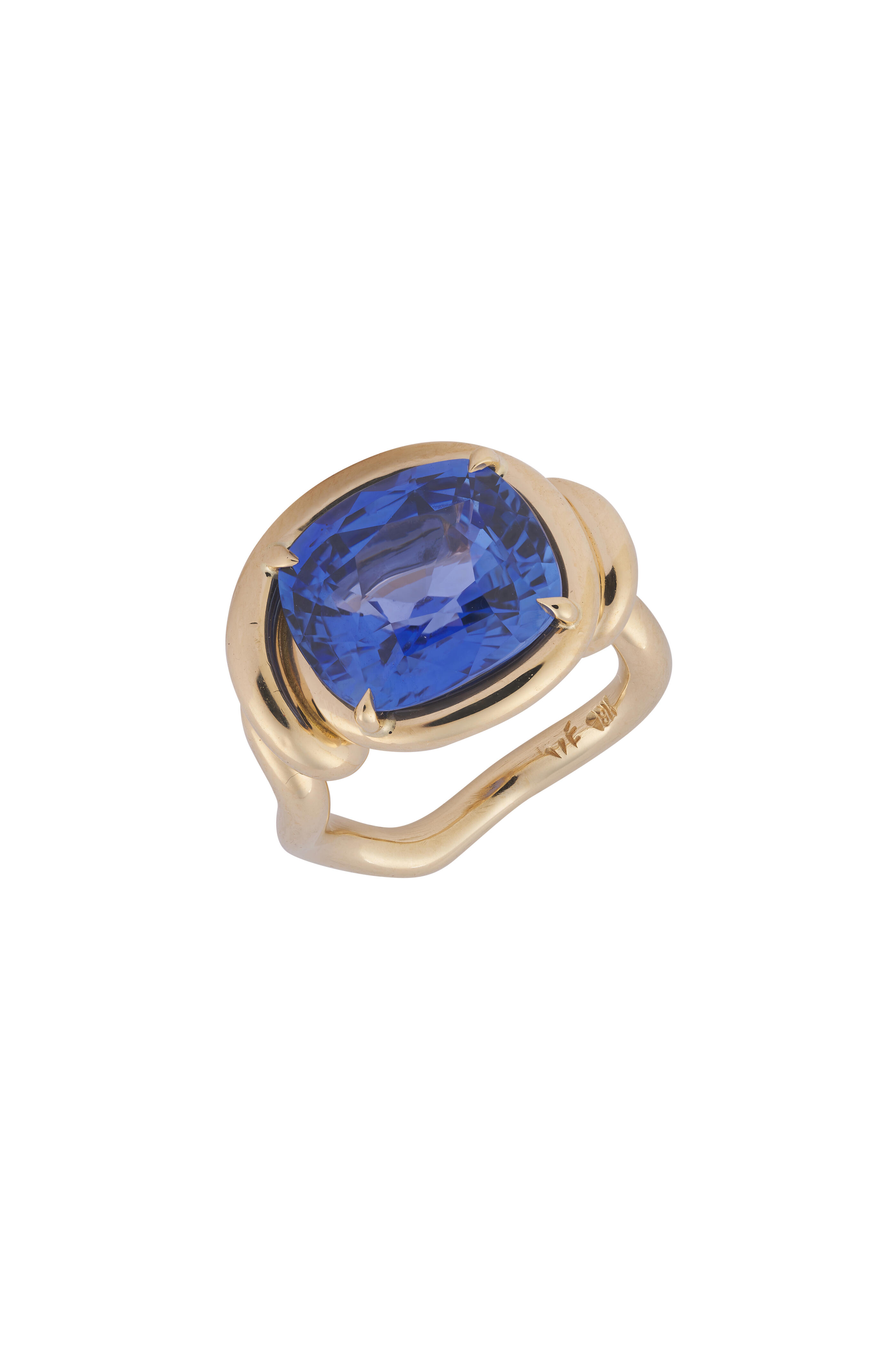 Vanessa - Cush Blue Sapphire Ring