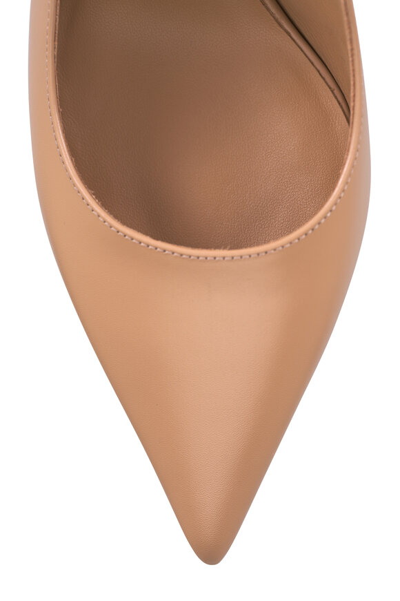 Jimmy Choo Love Chai Leather Slingback, 65mm - view 4