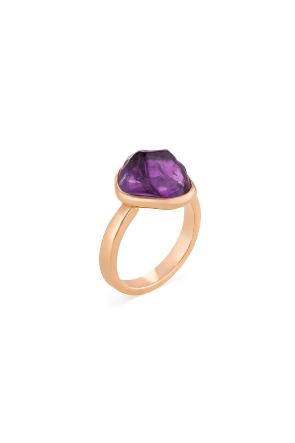 Clara Chehab Small Sienna Genesis Purple Ring