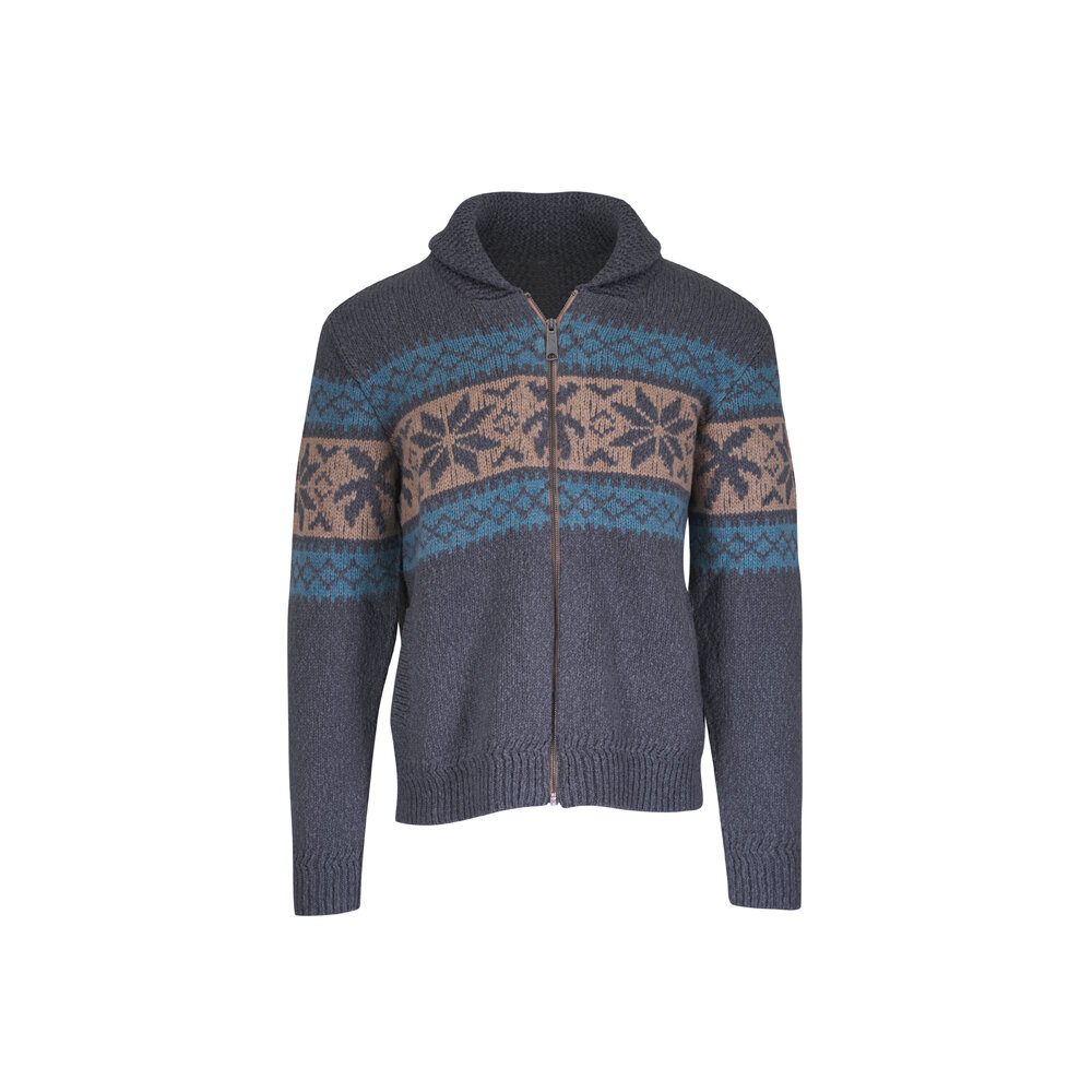 Faherty Brand - Surf To Snow Iron Coast Zip Cardigan
