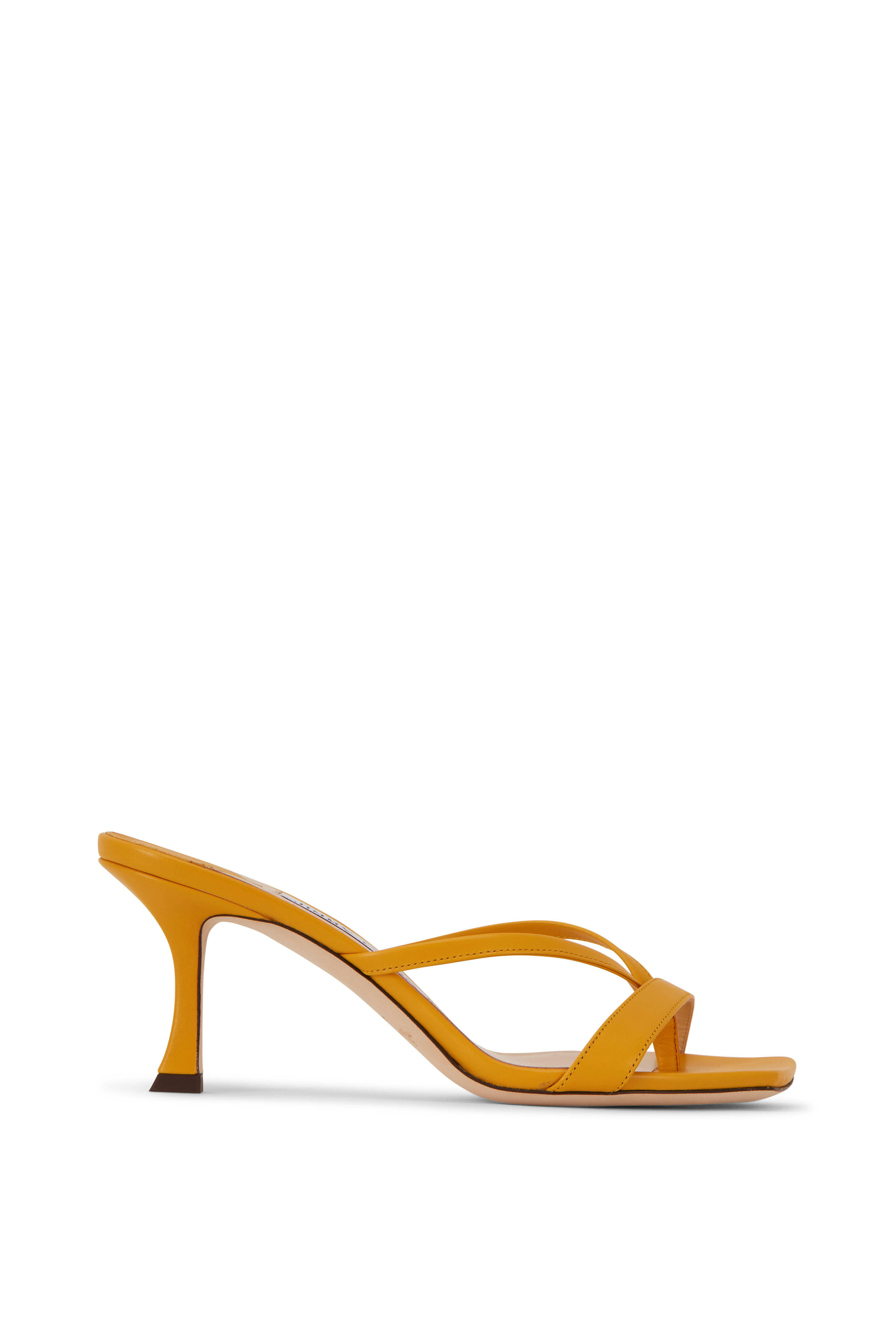 関税,送料無料 JIMMY CHOO Lena 70パイソンミュール サンダル Jimmy Choo Lena 70 leather mules - Sandals - BeyondStyle