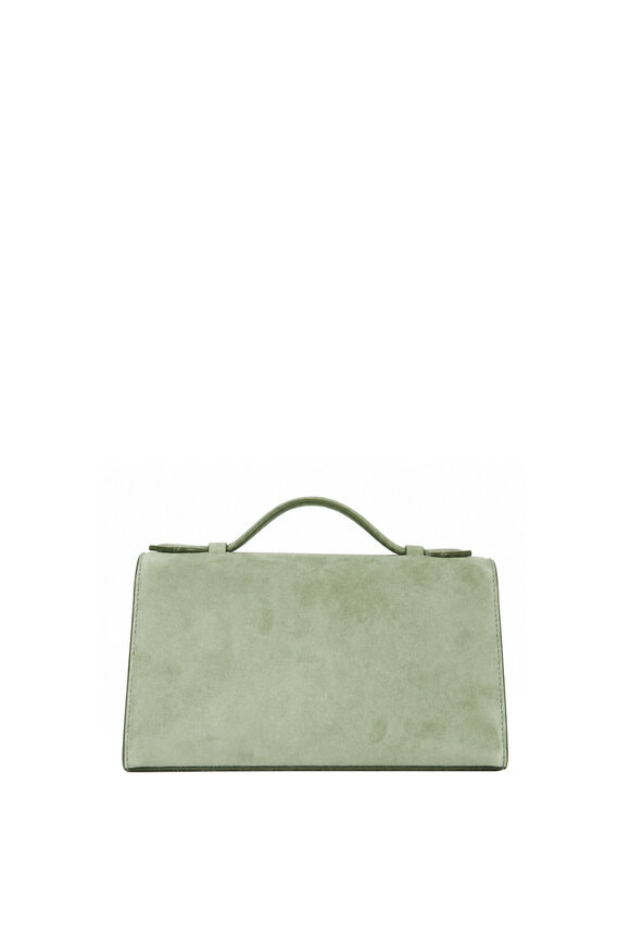 Savette Symmetry Pochette Cactus Suede Top Handle Bag - view 2