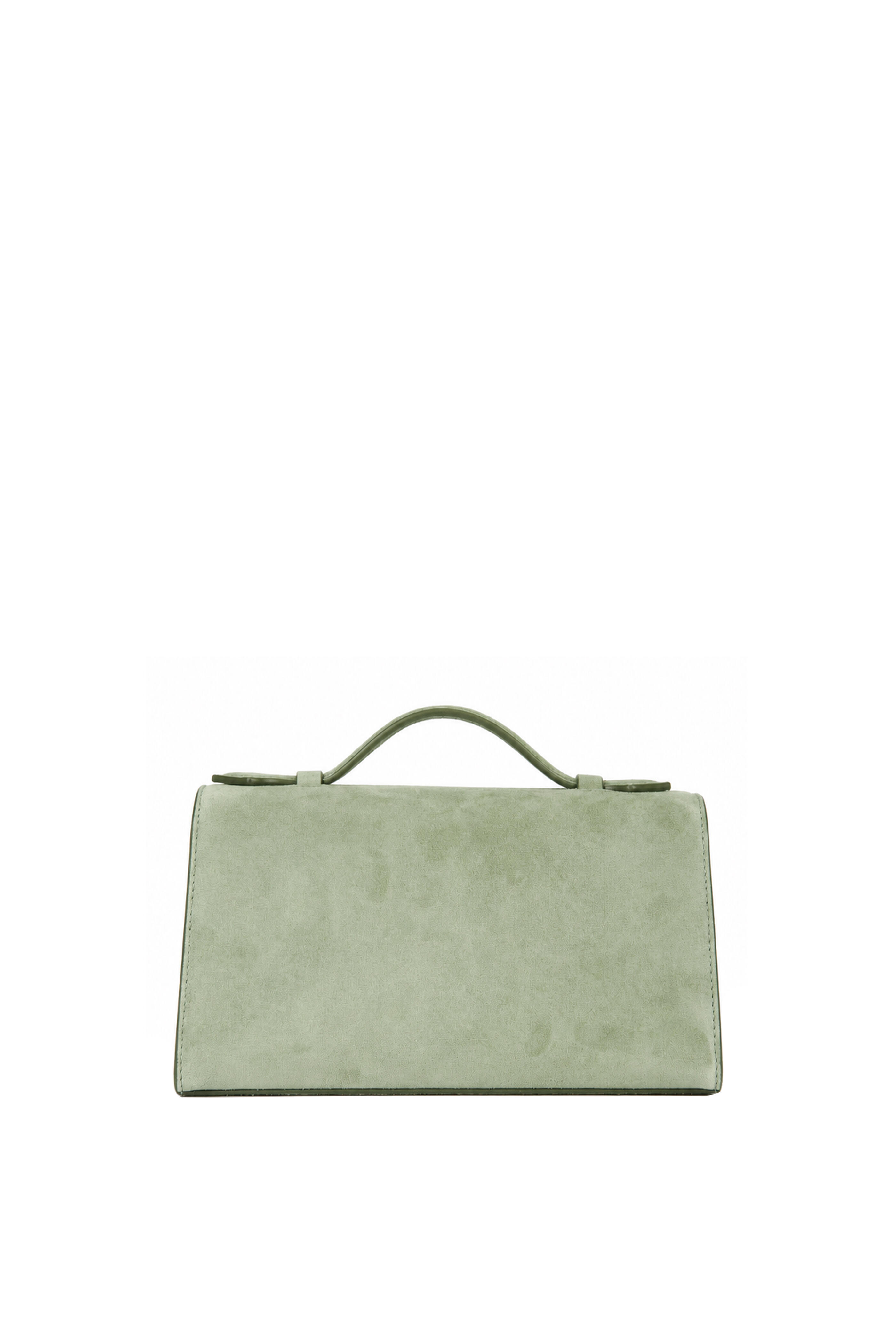 Savette - Symmetry Pochette Cactus Suede Top Handle Bag - view 2