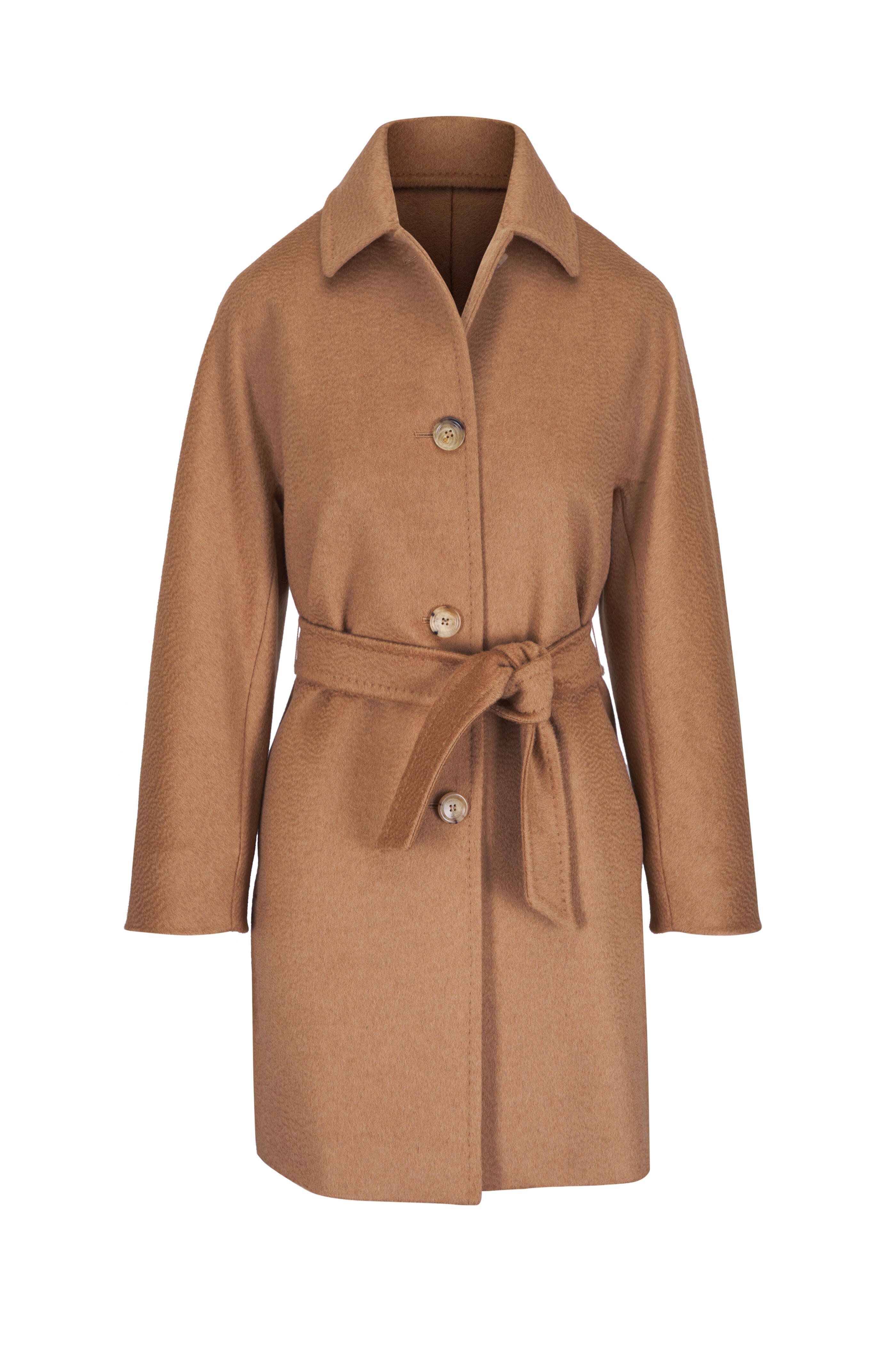 Max Mara - Filato Camel Wool Coat | Mitchell Stores