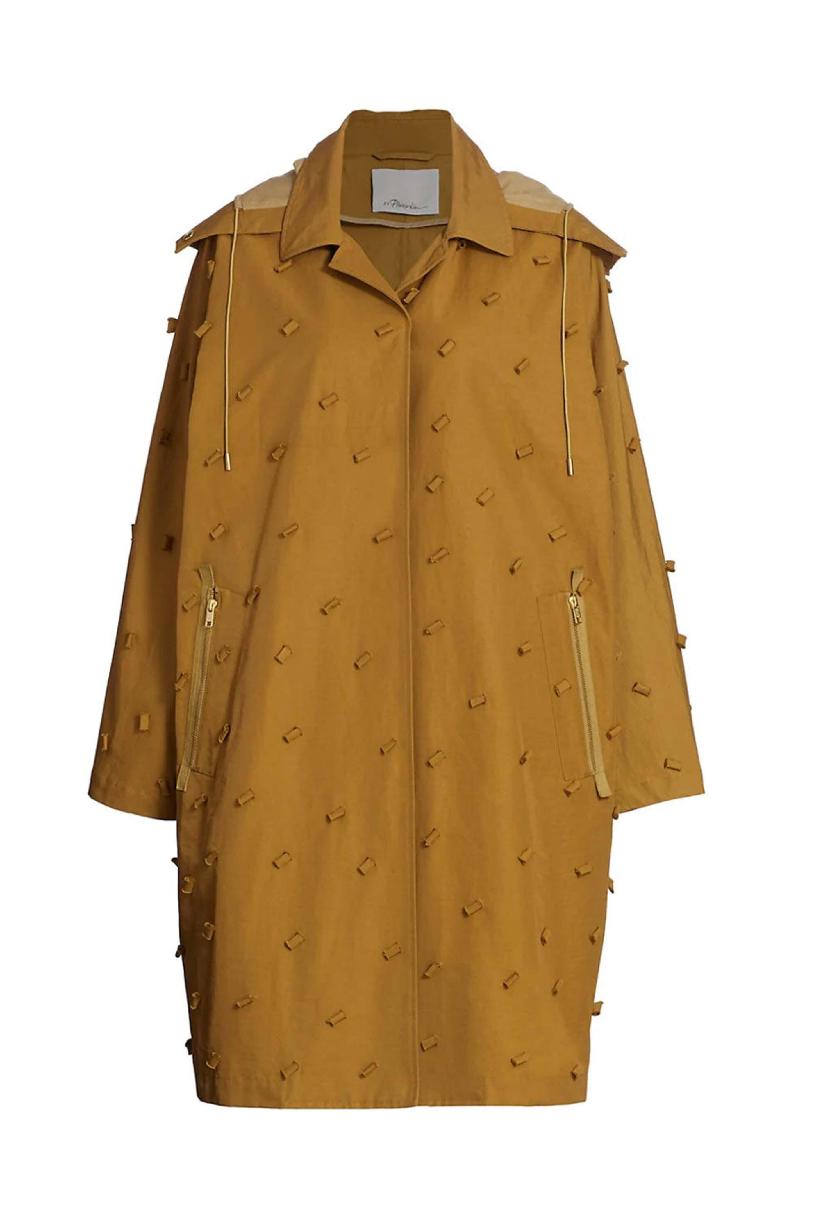 3.1 Phillip Lim - Bronze Cotton Nylon Balman Coat