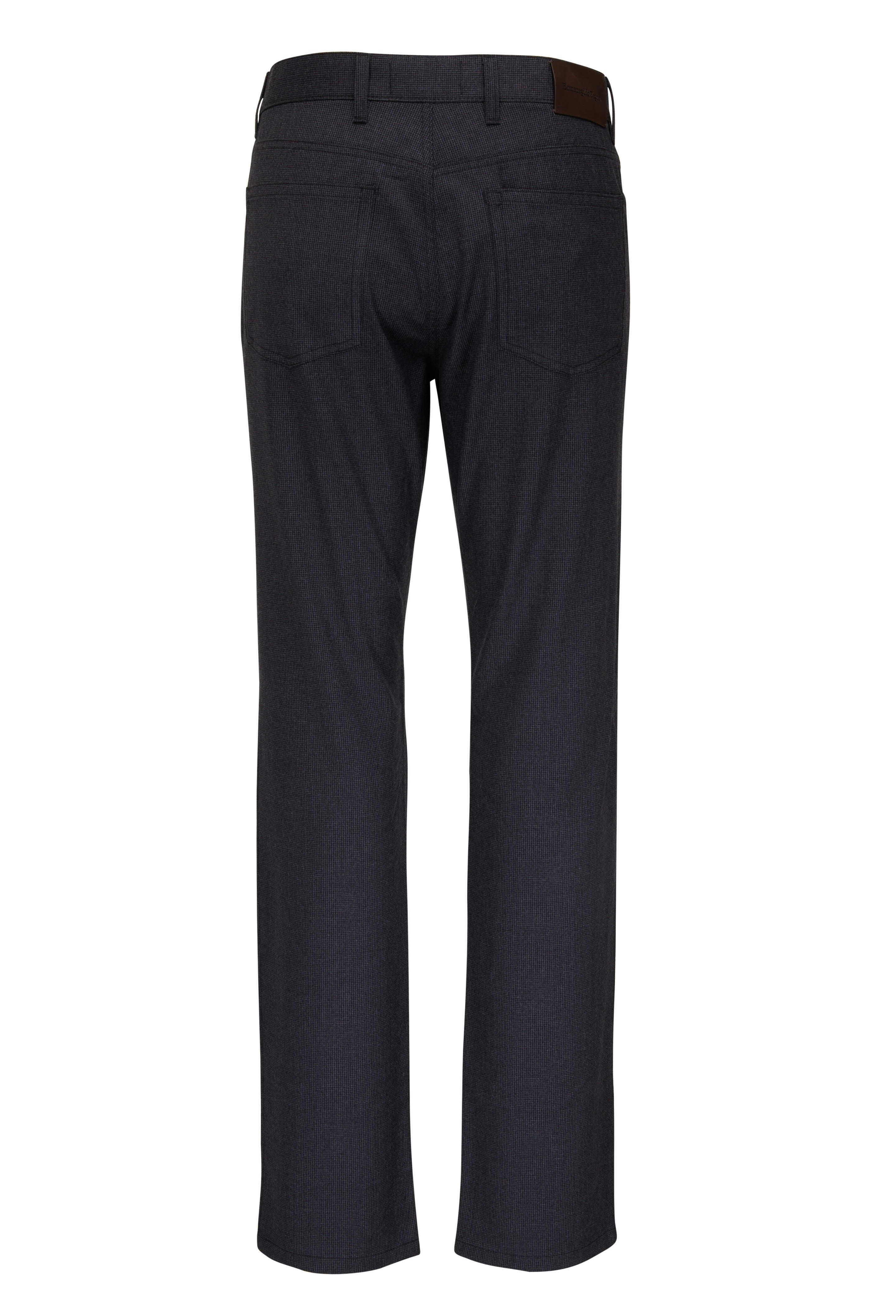 Zegna City Stretch-Cotton Gabardine Five-Pocket Pants, Pants