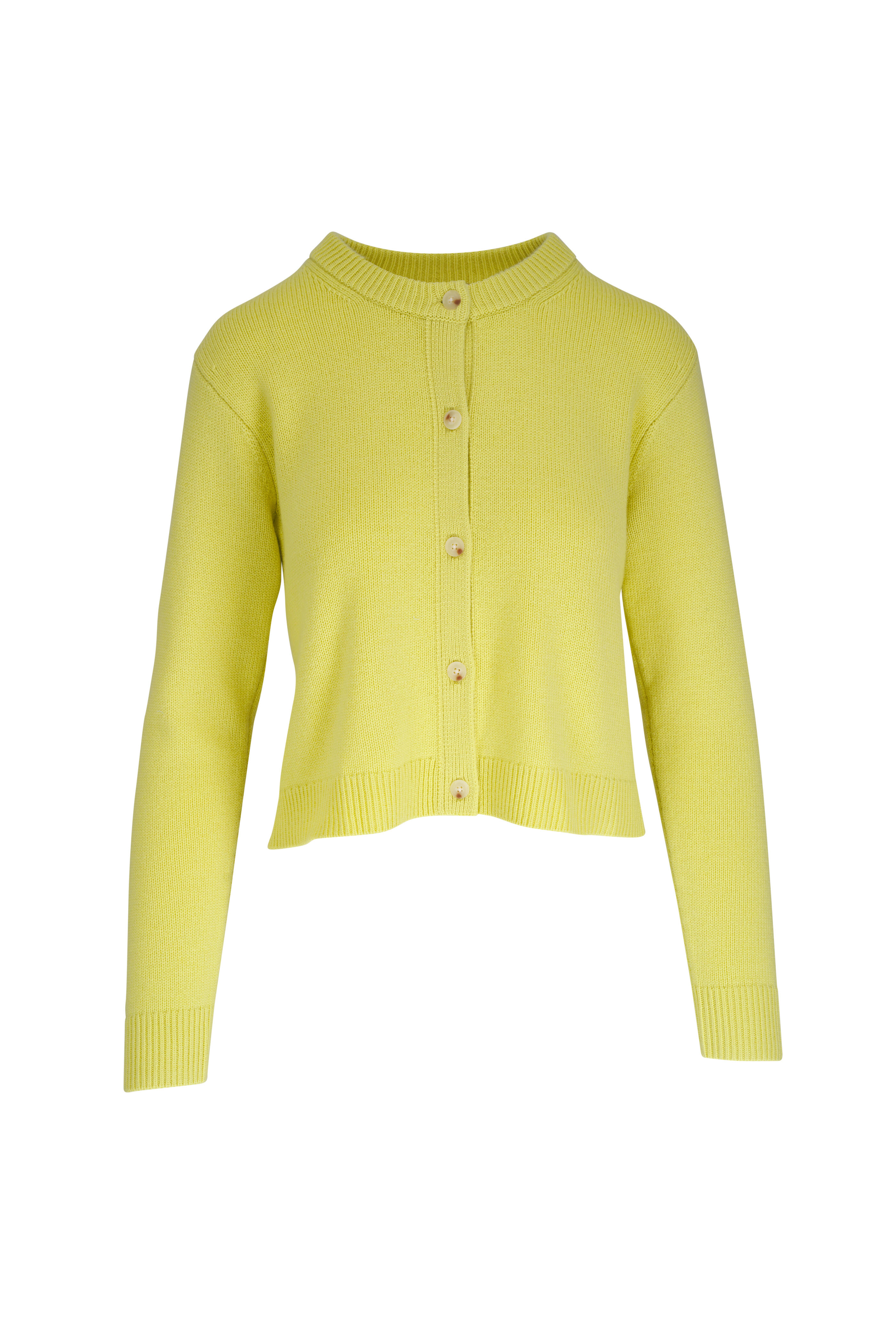 TWP - Lord Canary Crystal Cashmere Cardigan