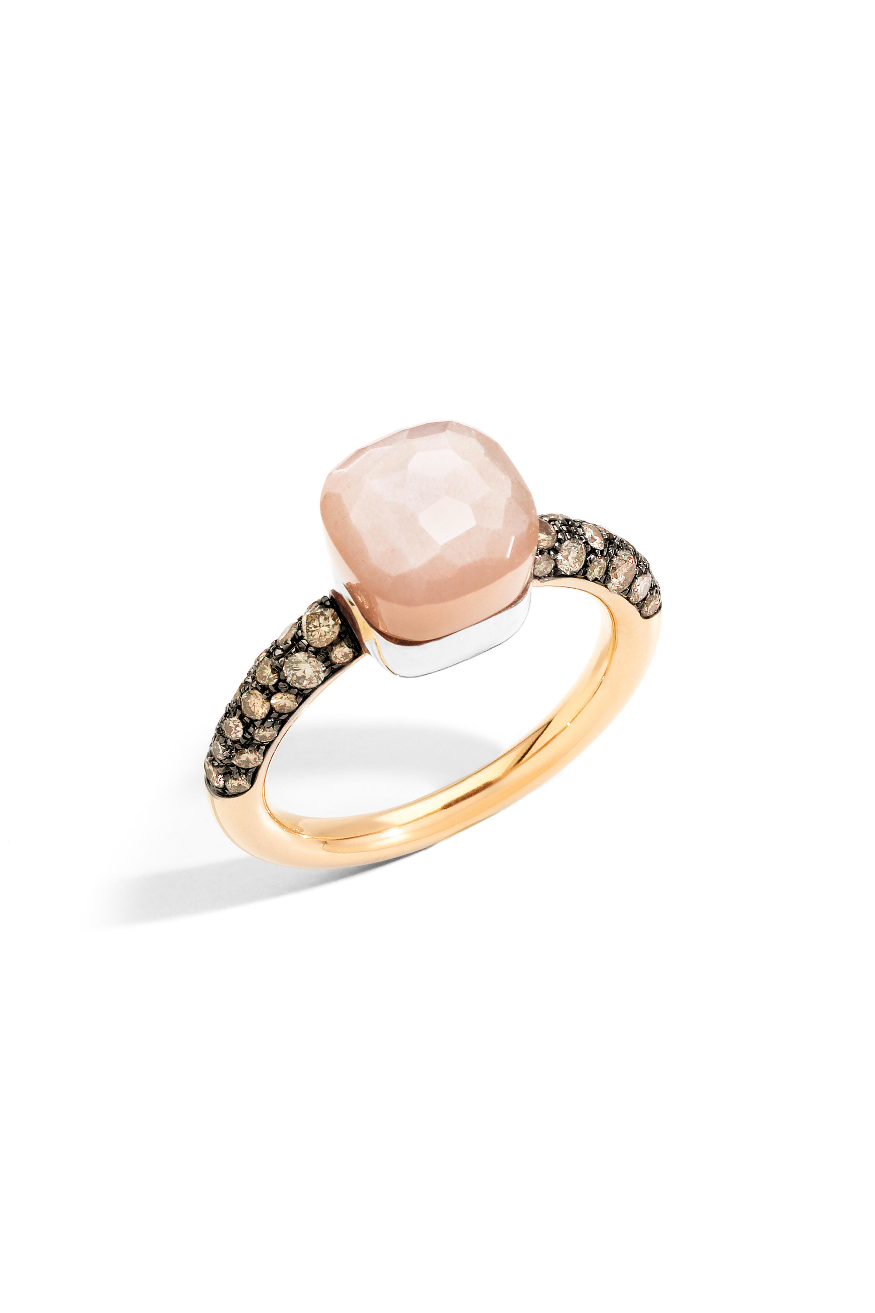 Pomellato - Nudo Petit Chocolate Diamond & Moonstone Ring