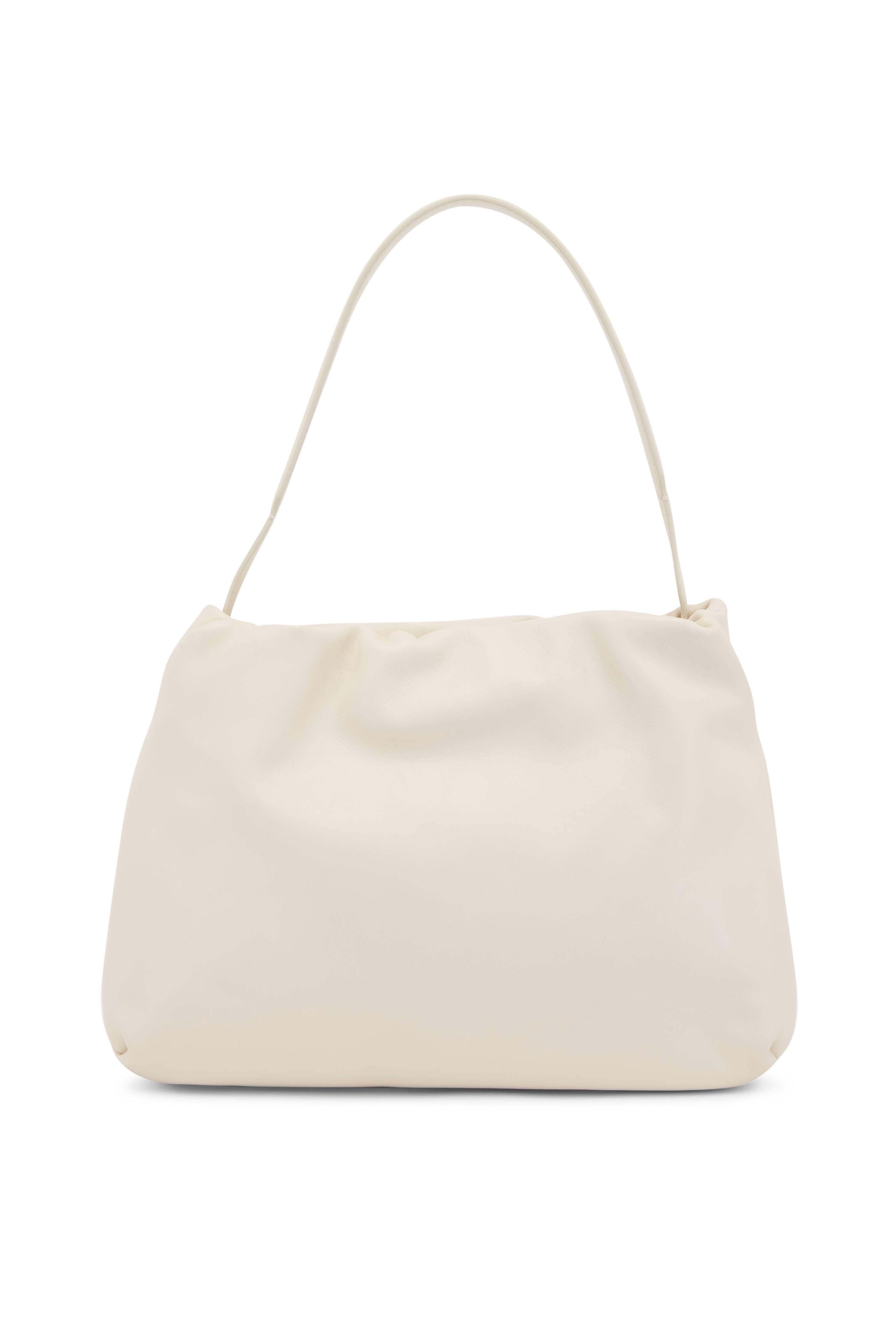 Bourse Nylon Shoulder Bag in Beige - The Row