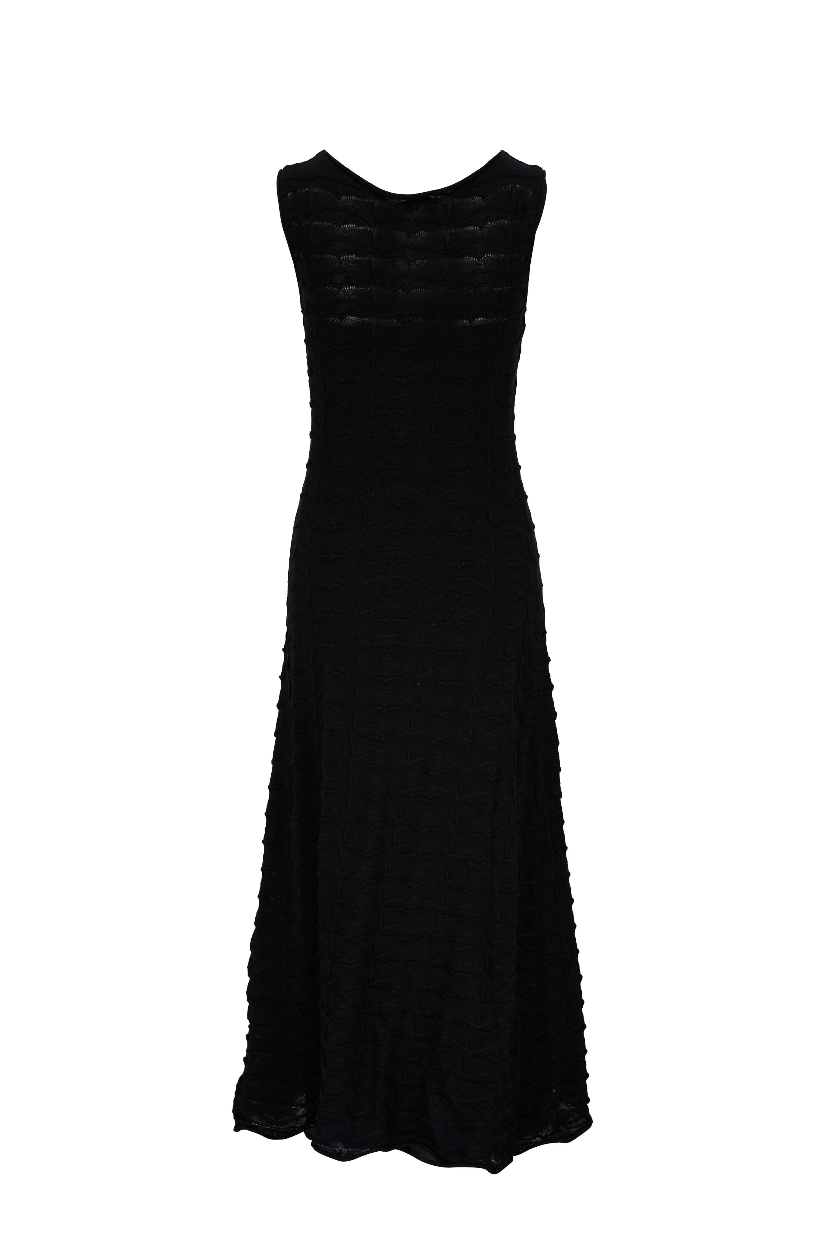 D.Exterior - Black Knit Midi Dress | Mitchell Stores