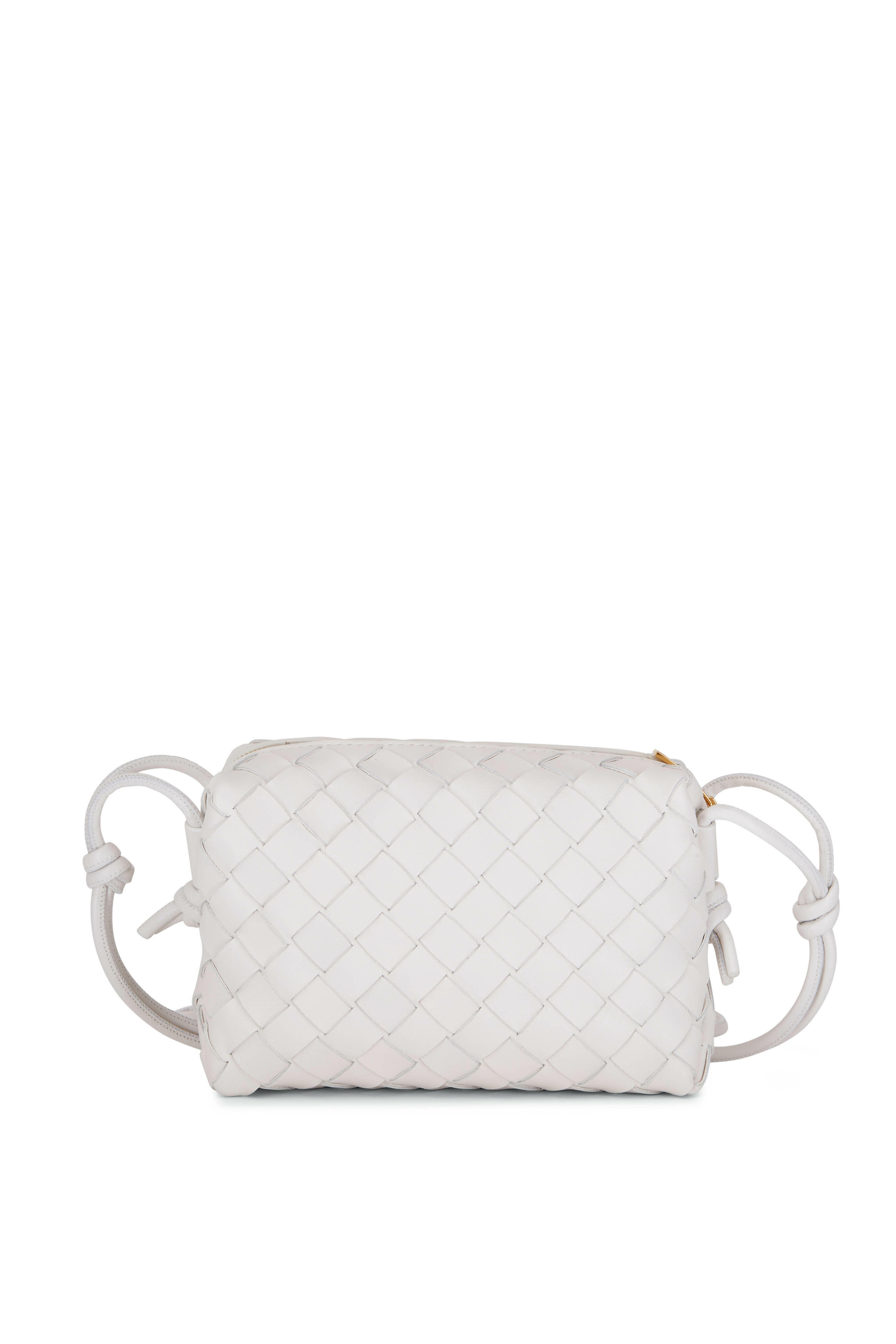 Bottega Veneta - Mini White Loop Shoulder Bag