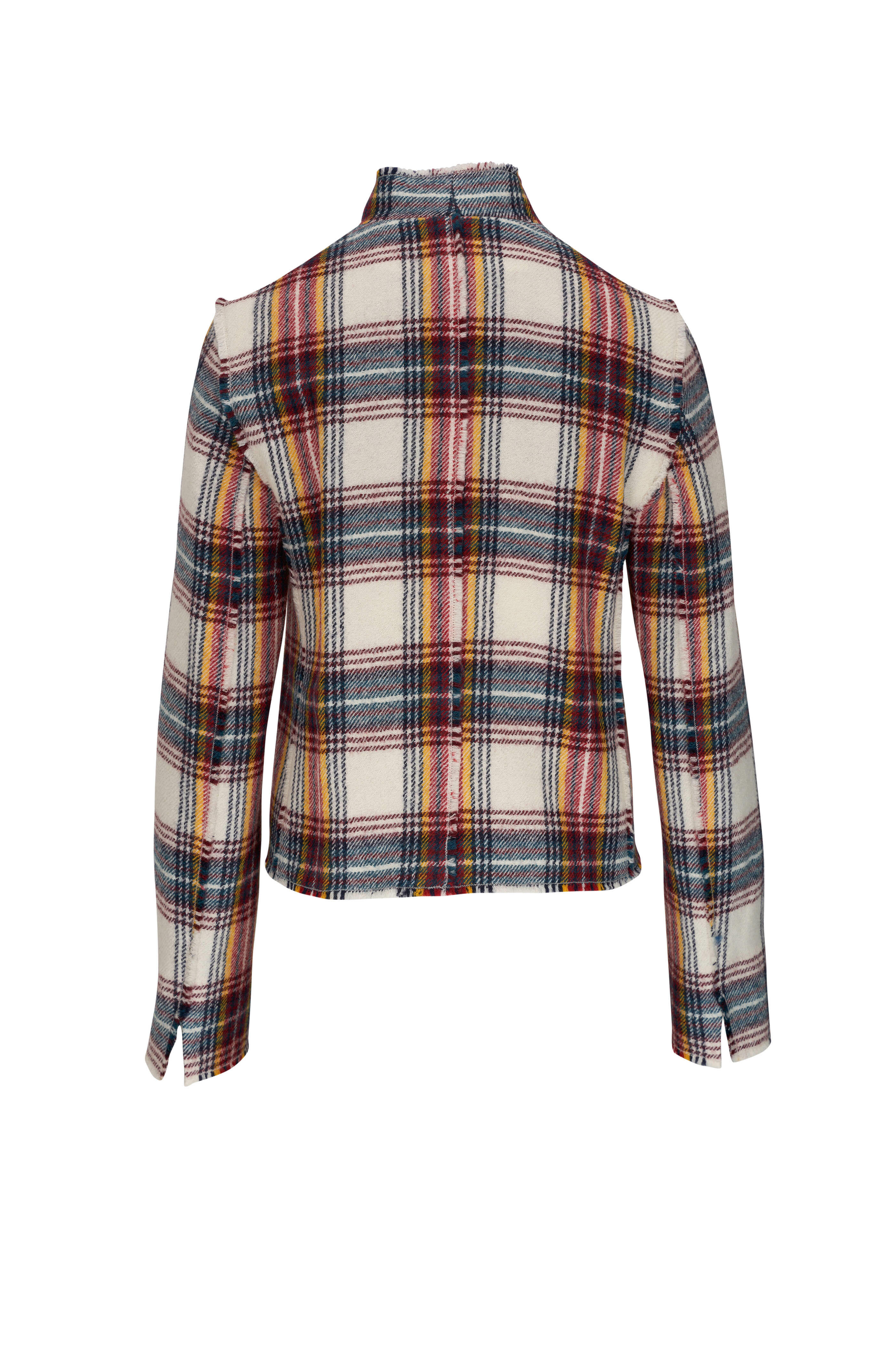 アクリス　AKRIS punto ツイード　ジャケット Akris Punto - Red Boucle Tweed Jacket | Mitchell Stores