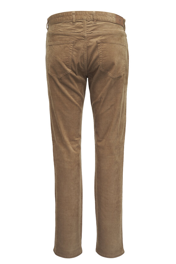 Peter Millar - Super Soft Khaki Corduroy Five Pocket Pant 