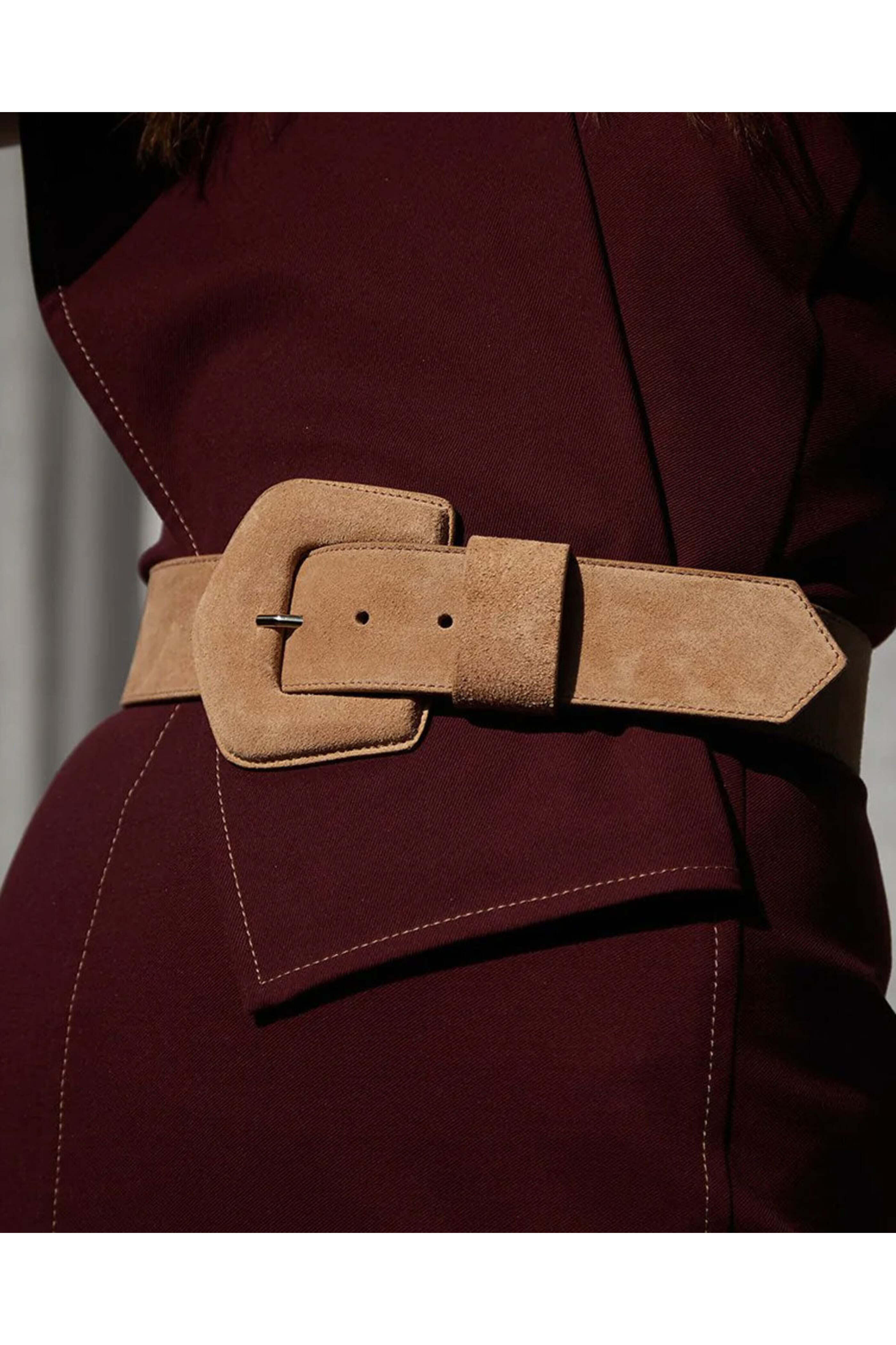 B-Low The Belt - Light Taupe Bret Nubuck Belt