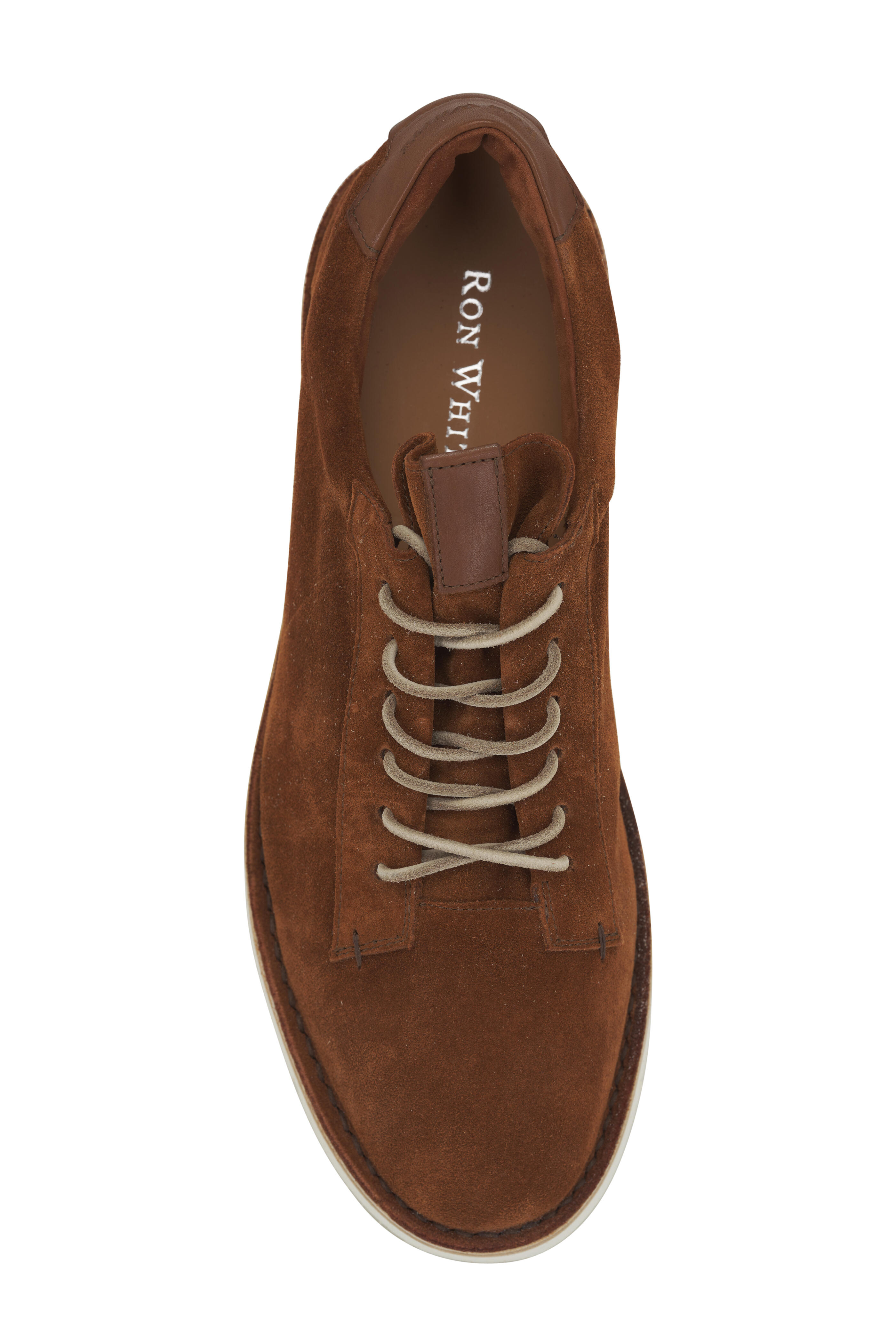 Ron White - Vincent Brown Suede Lace Up Shoe