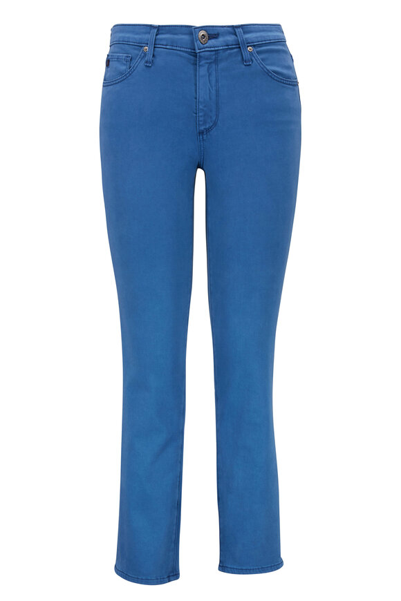 AG - Prima Blue Sateen Crop Jean