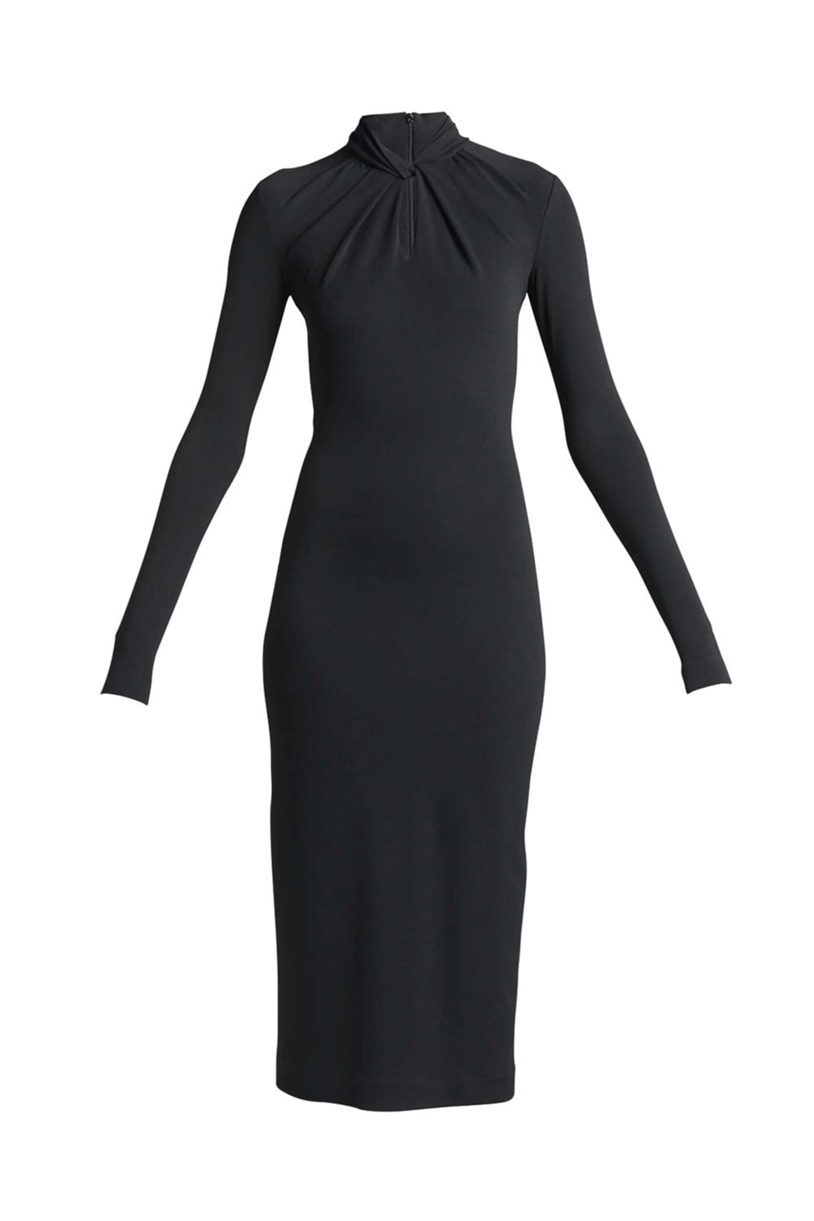 ritu kumar halter neck dress Teal Green Crepe Halter Maxi Dress – Ritu Kumar South Africa main image 0