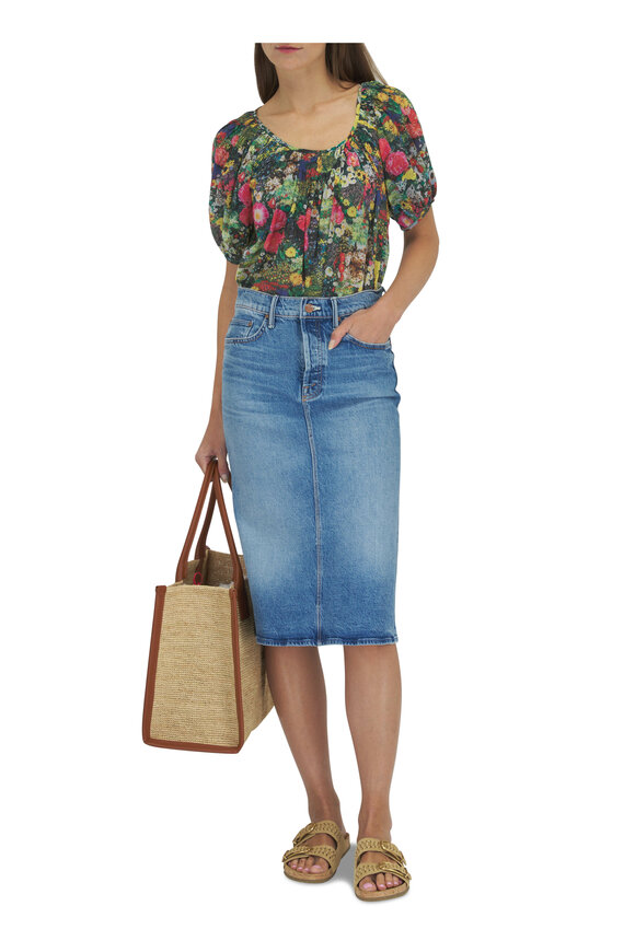 Mother - The Garden Party Pretty As A Picture Peasant Top