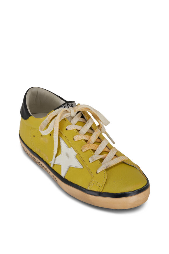 Golden Goose - Super-Star Yellow & White Low Top Sneaker