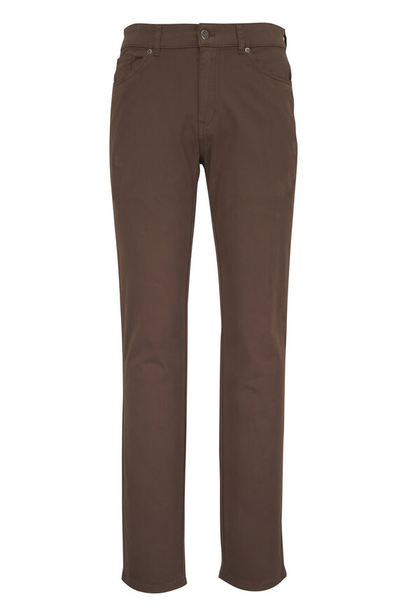 Peter Millar Signature Sateen French Press Five-Pocket Pant - view 1