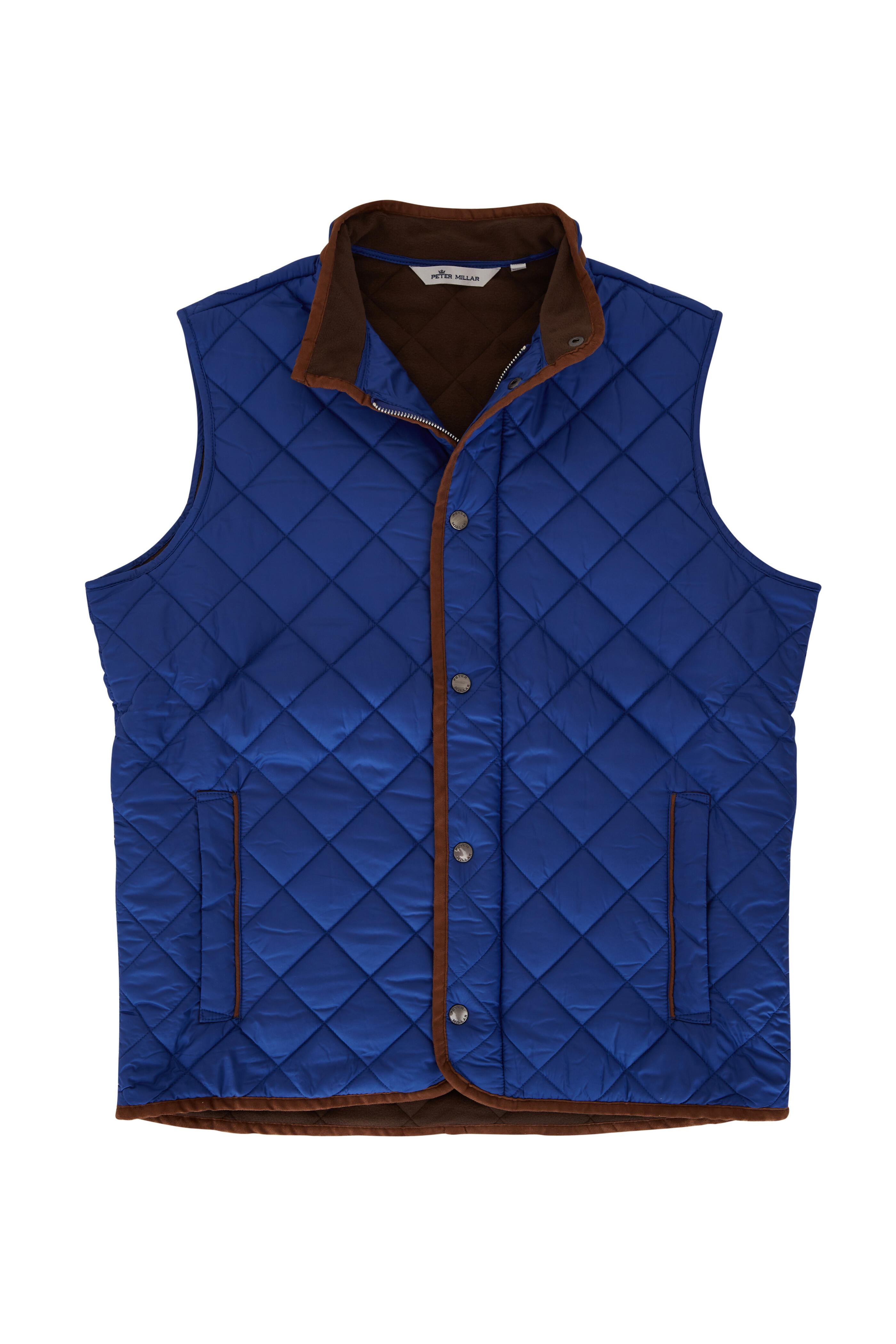 Peter Millar - Essex Cobalt Blue Quilted Nylon Vest