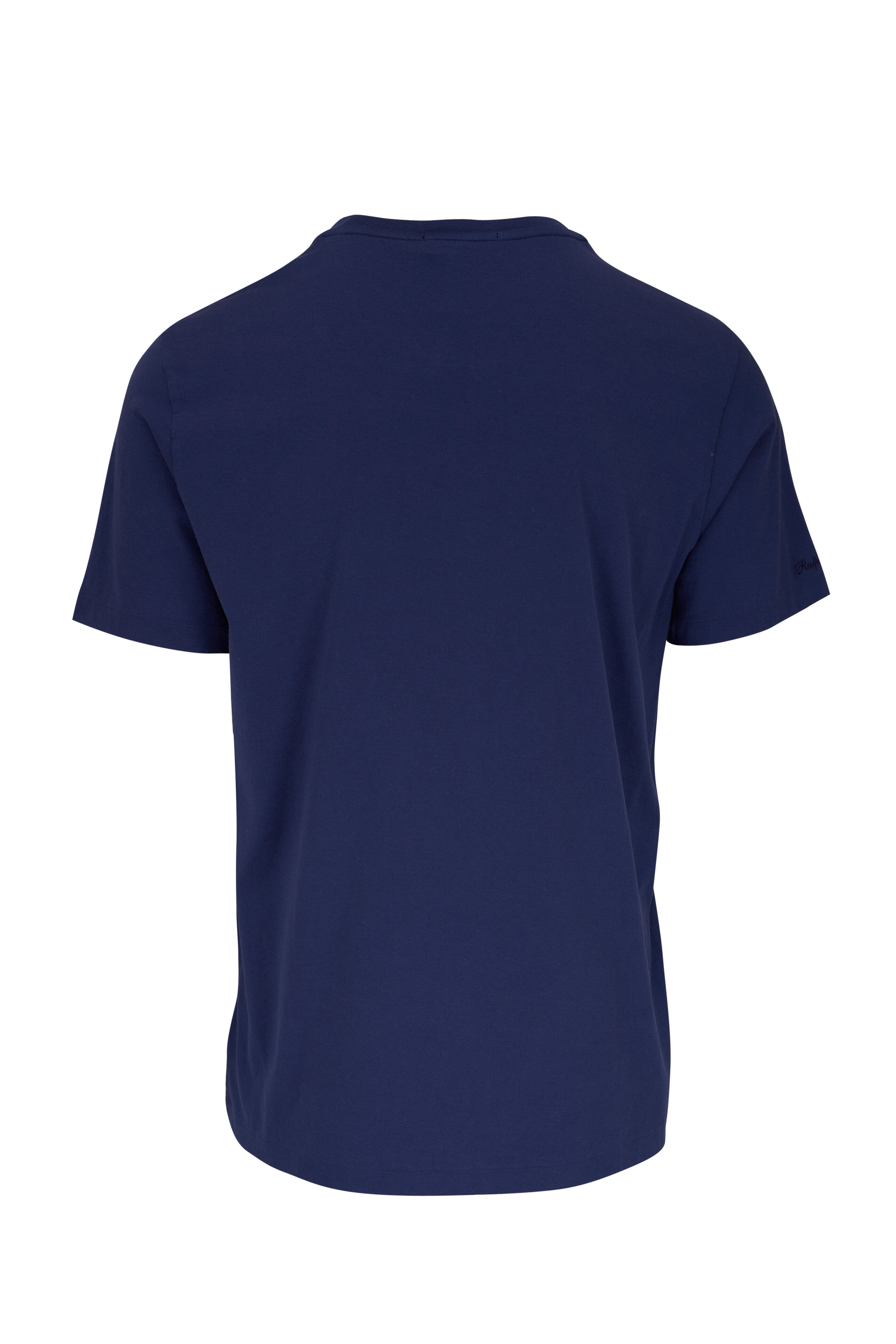 Ralph Lauren Purple Label - Navy Cotton Pocket T-Shirt