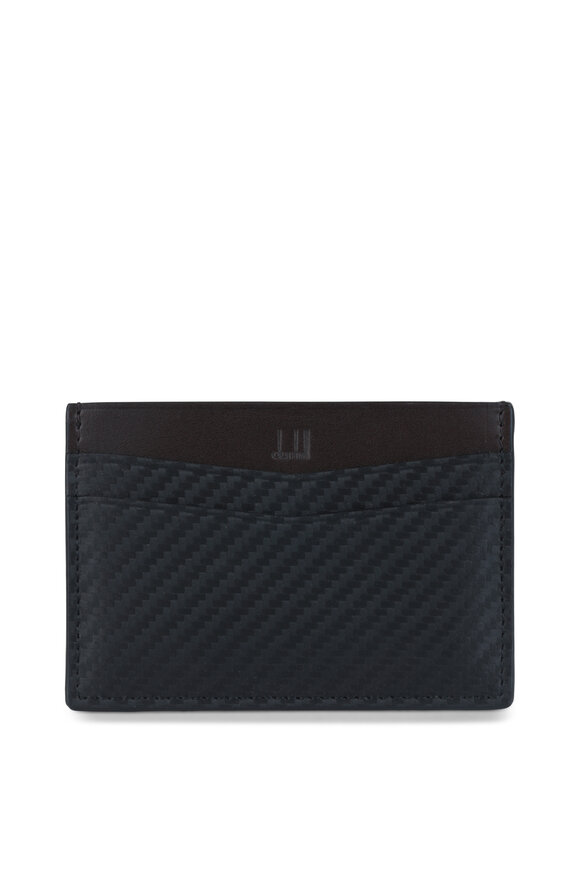 Dunhill - Black Leather Card Case 