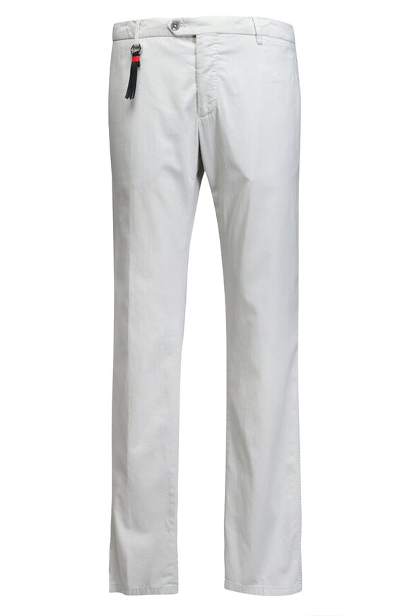 Marco Pescarolo Stone Cotton & Silk Casual Pant - view 1