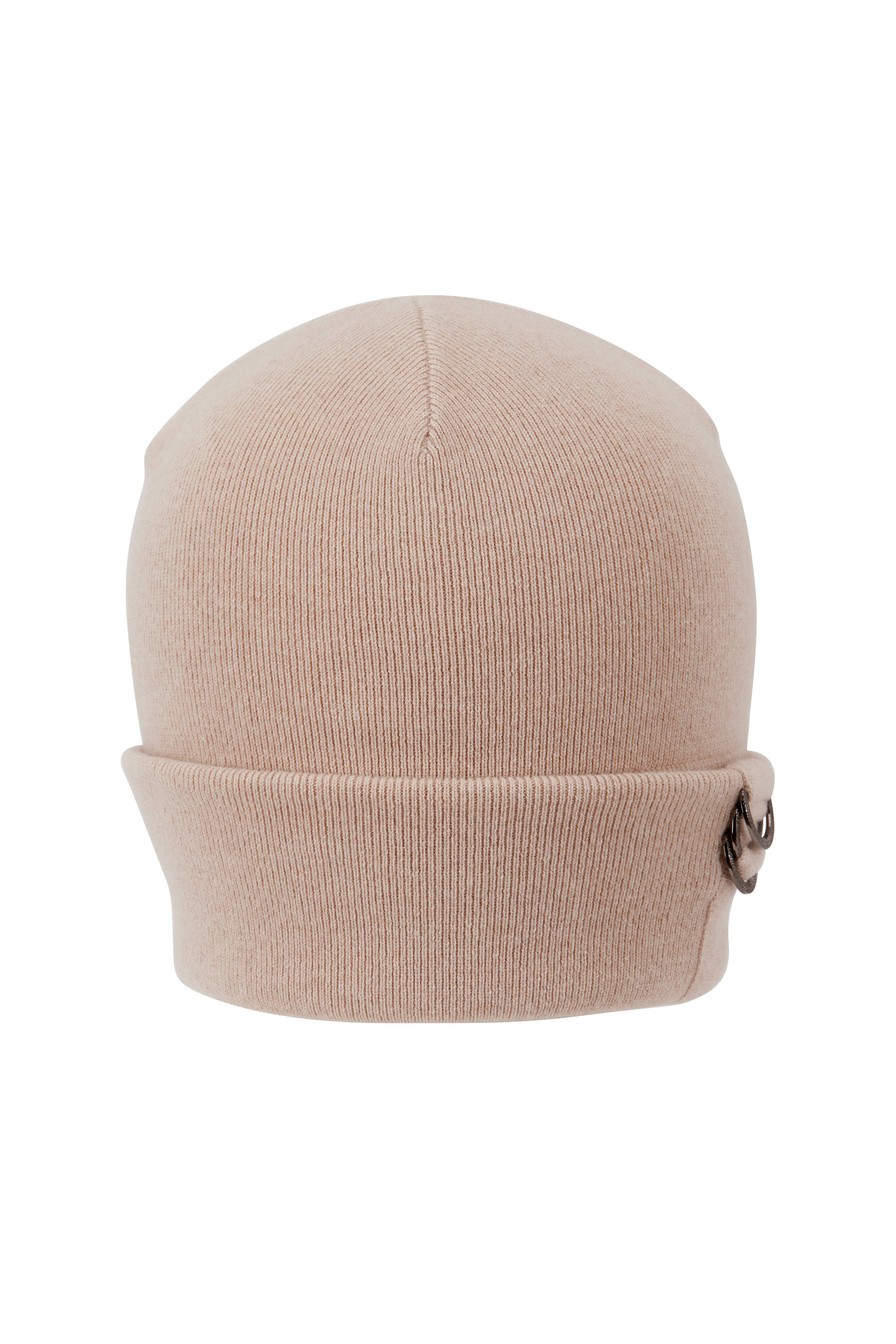 Brunello Cucinelli - Almond Ribbed Cashmere Beanie