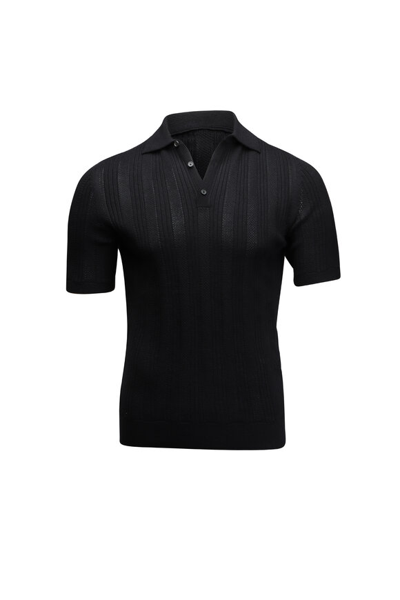 Brunello Cucinelli - Black Cotton Crewneck T-Shirt