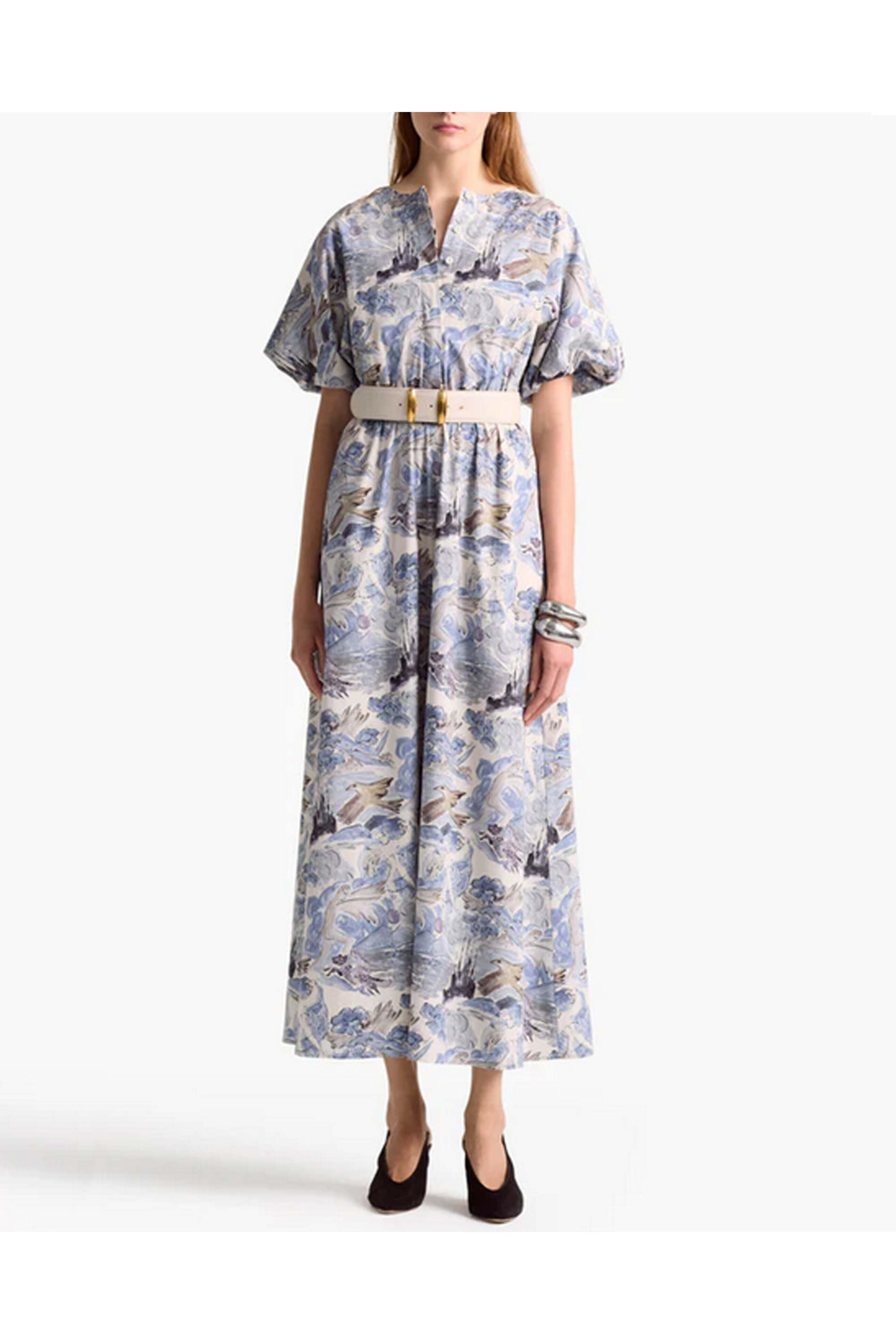 Altuzarra - Berry Blue Mythical Print Paulina Dress