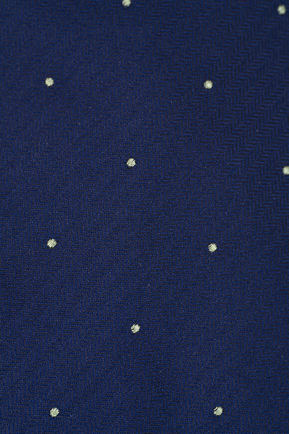 Brioni - Midnight Micro Motif Jacquard Silk Necktie