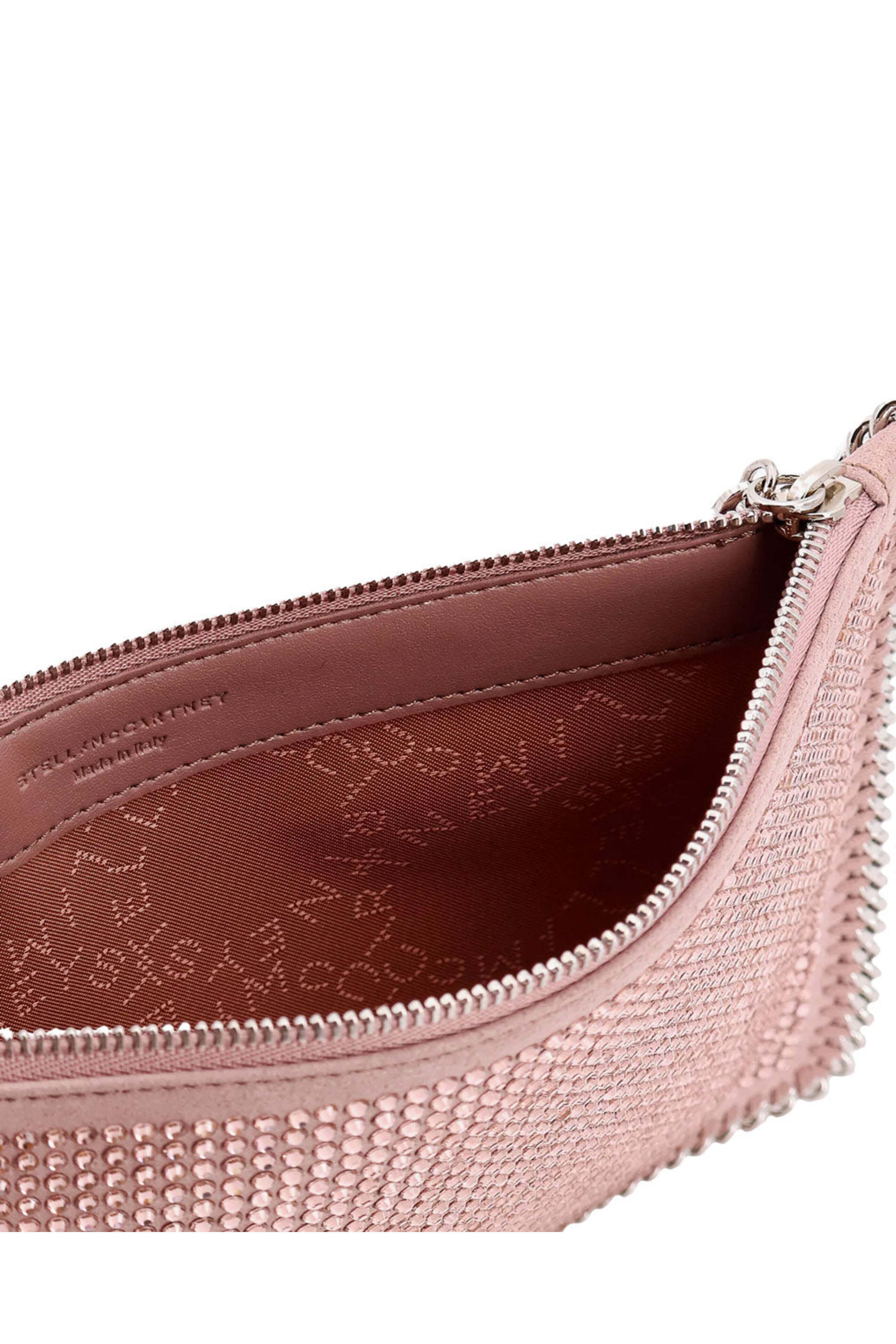 Stella McCartney - Small Pochette Crystal Shoulder Bag in
