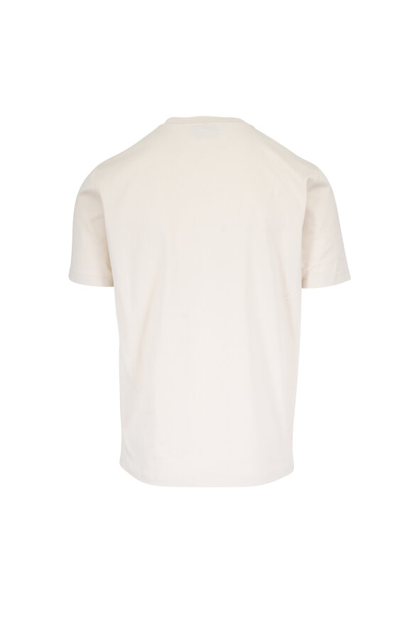 WAHTS Off White Stretch Jersey T-Shirt - view 3