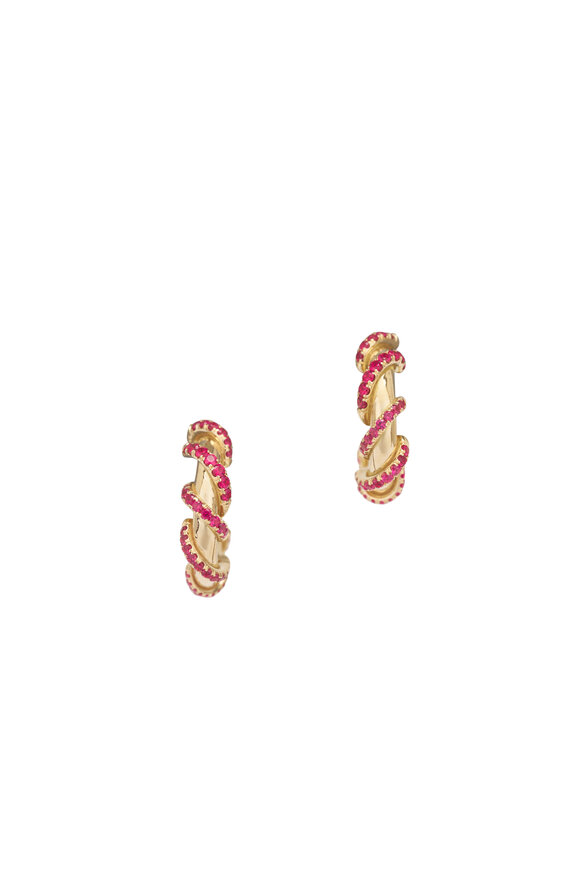Vanessa Medium Spinel Wrap Earrings