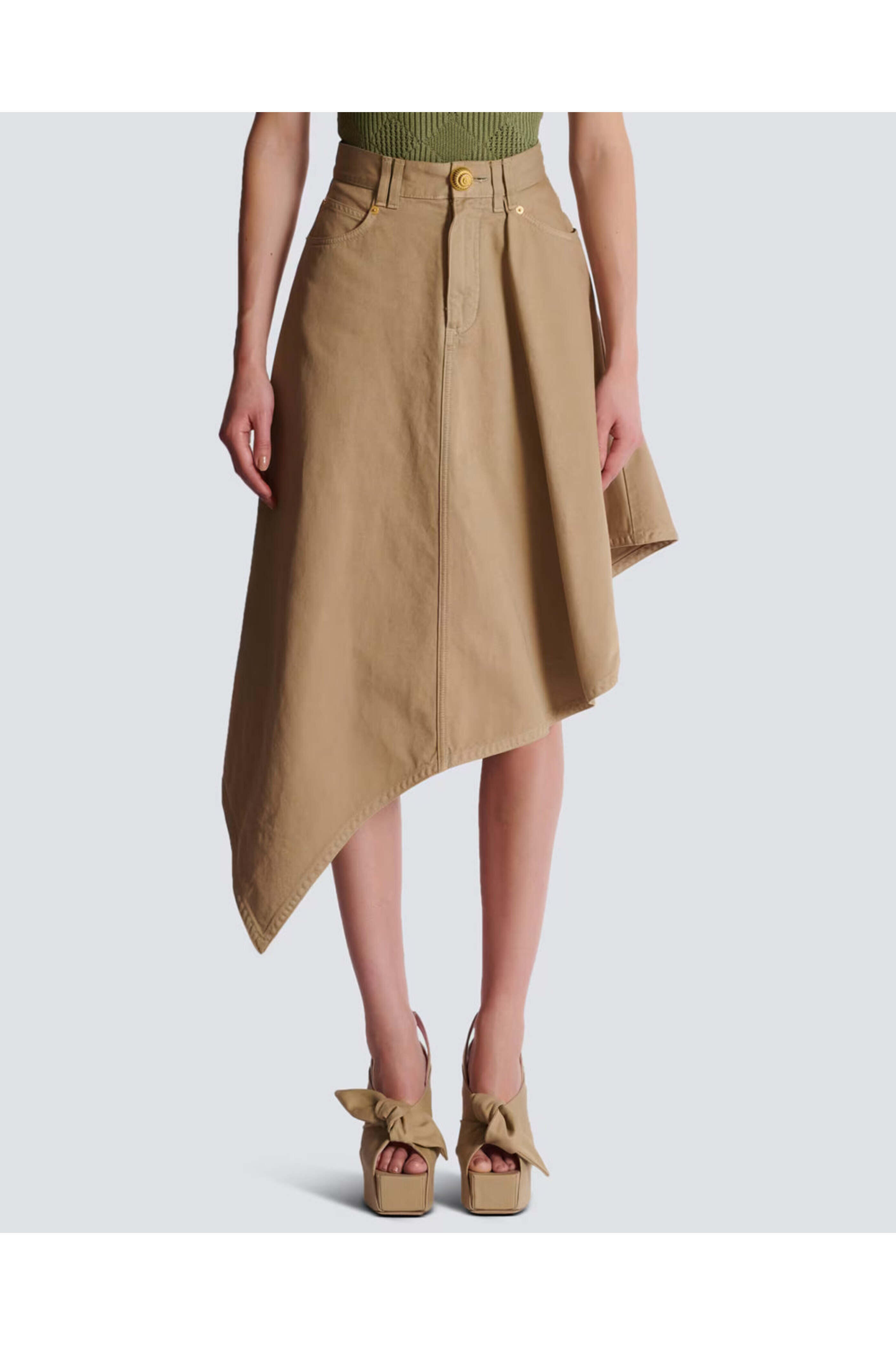 スカート BALMAIN Woman Skirt Multicolor DF1LB292KG70 UIH Balmain Outlet: Skirt woman - Multicolor | Balmain skirt
