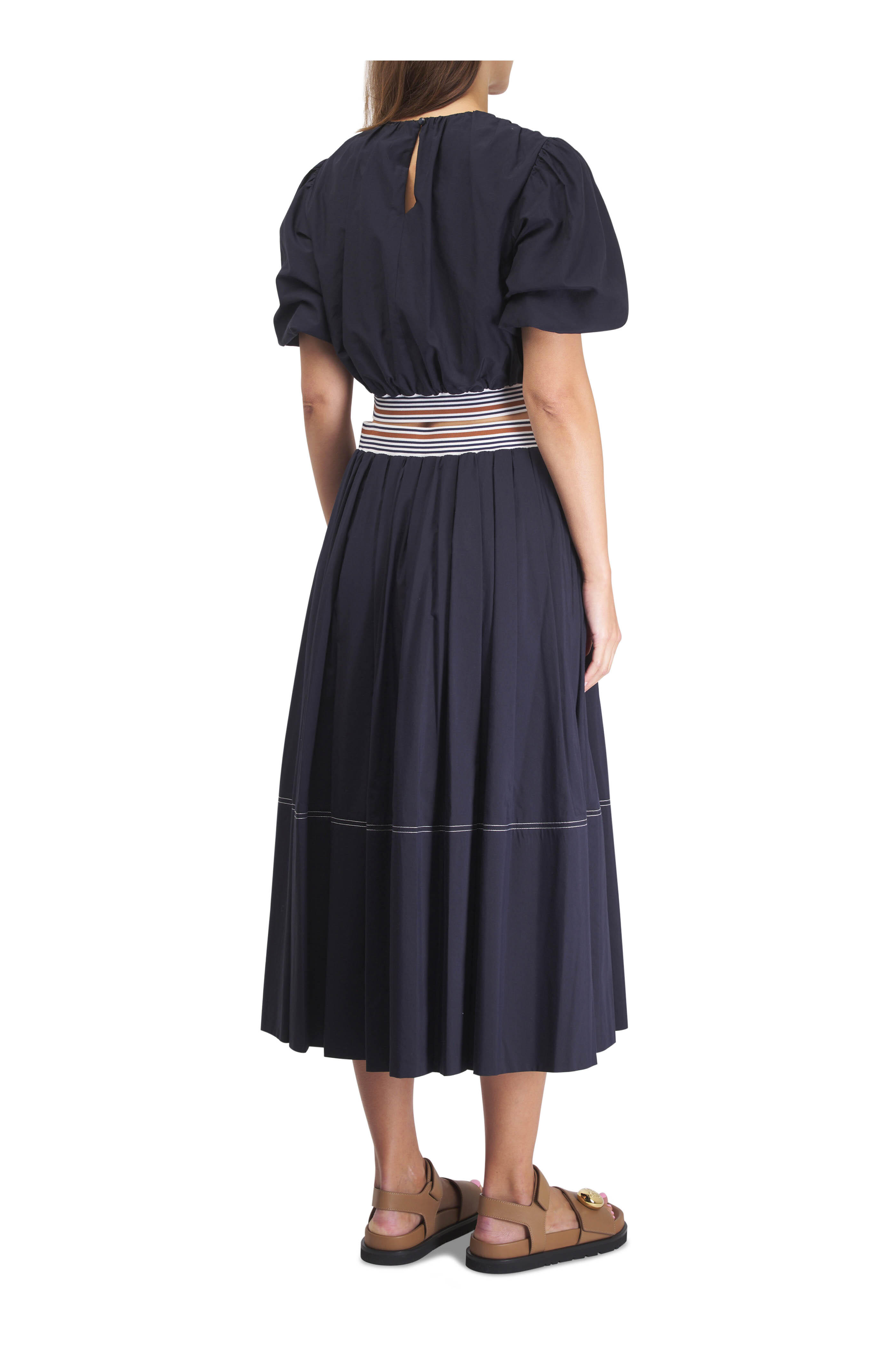 Veronica Beard - Evelina Navy Skirt | Mitchell Stores
