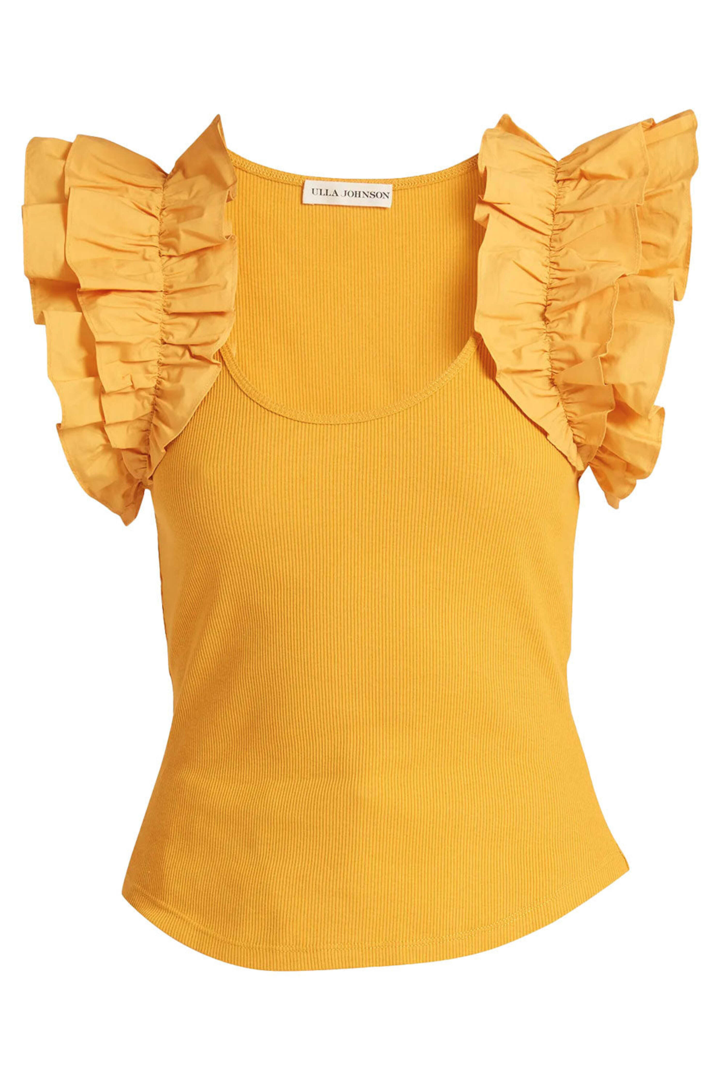 Ulla Johnson - Golden Rod Ribbed Koa Top
